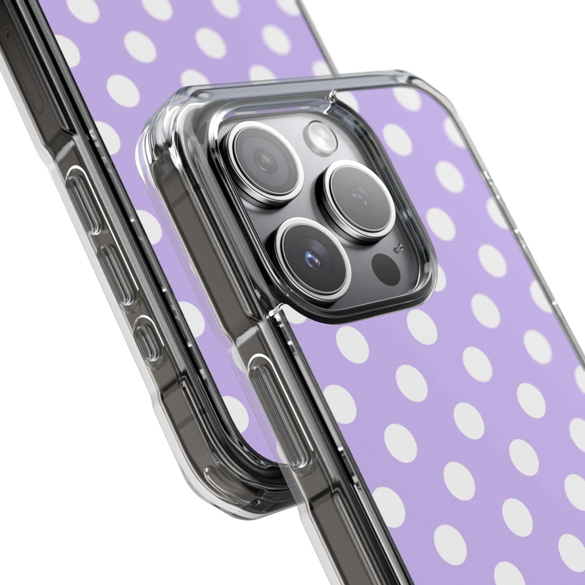 Lavender Polka Grid · Impact Telefoncover til iPhone · Magsafe