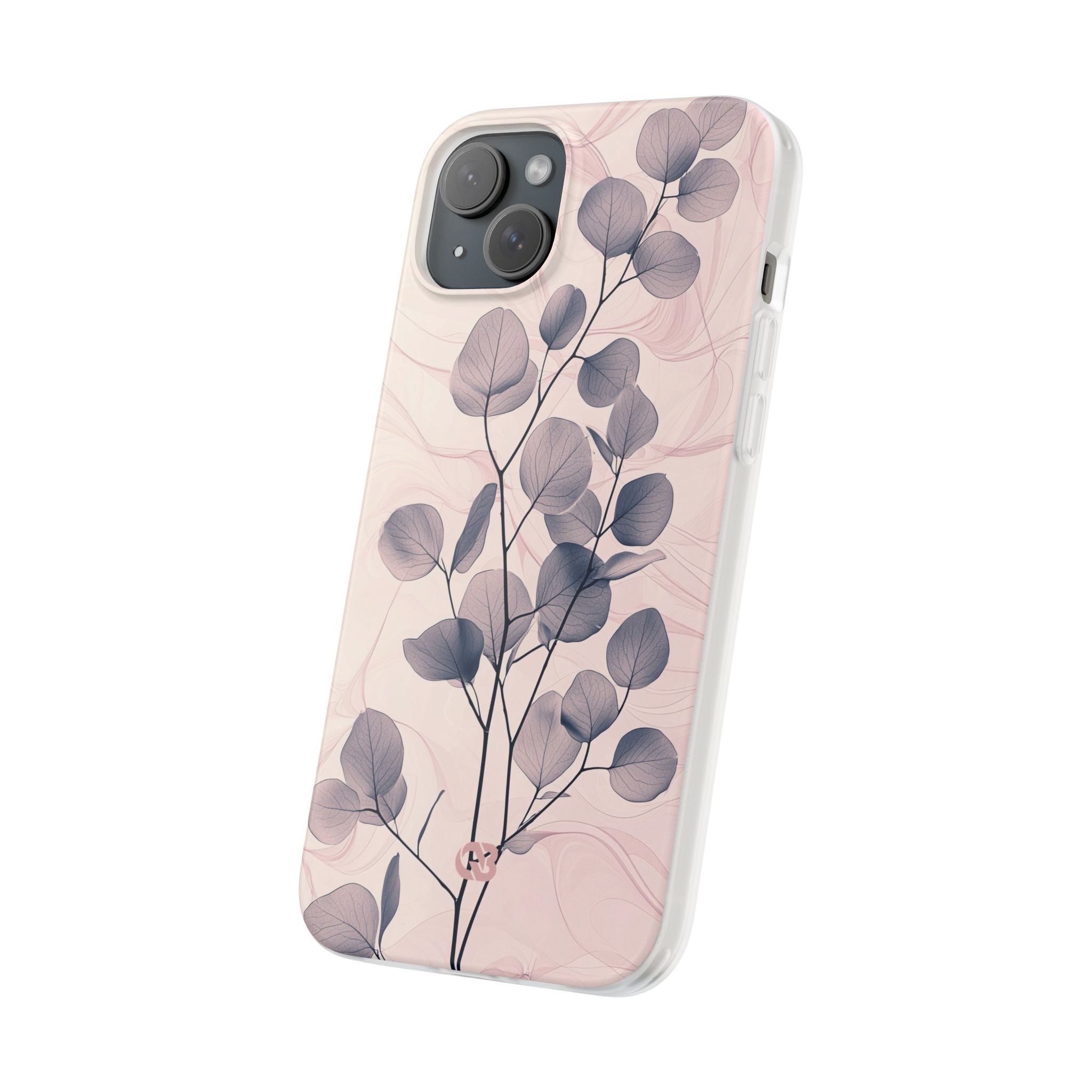 Ethereal Indigo Eucalyptus · Soft Phone Case for iPhone