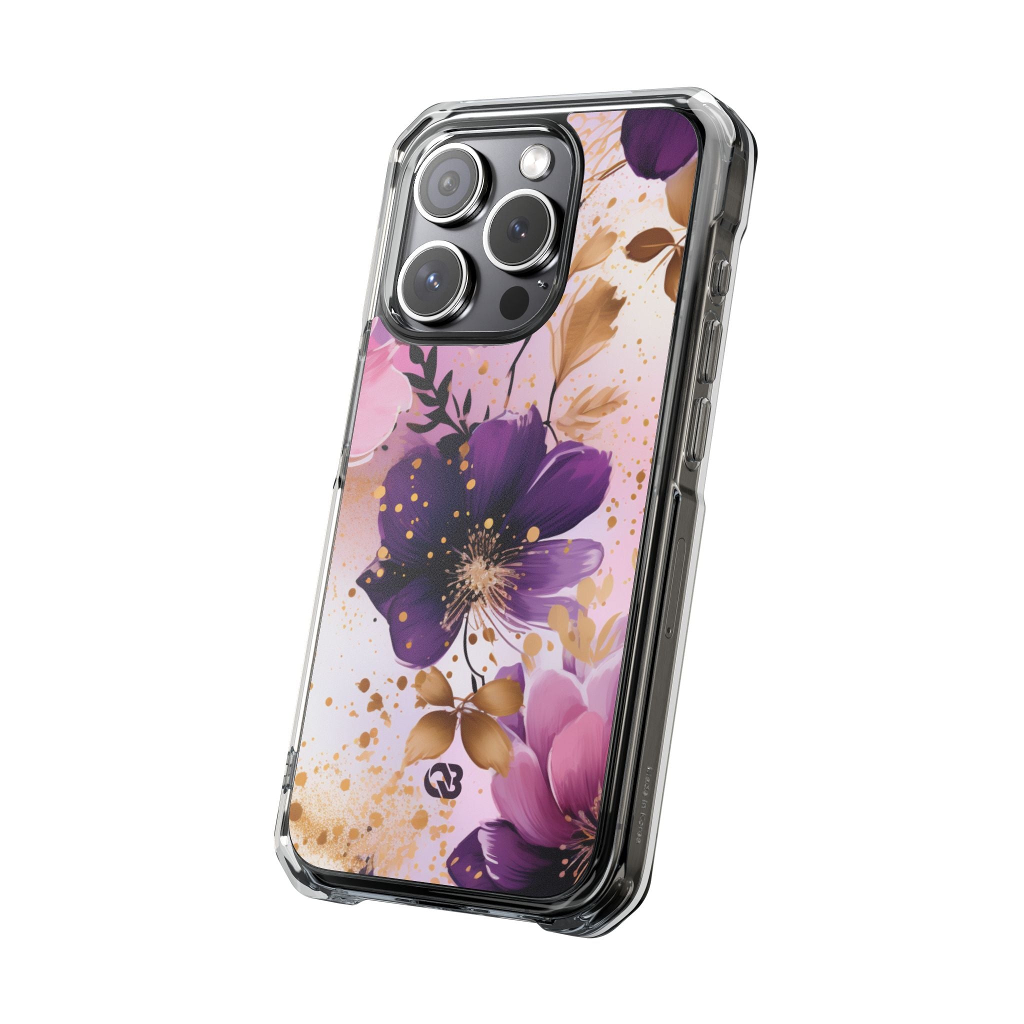 Gilded Violet Bloom · Impact Custodia per iPhone · Magsafe