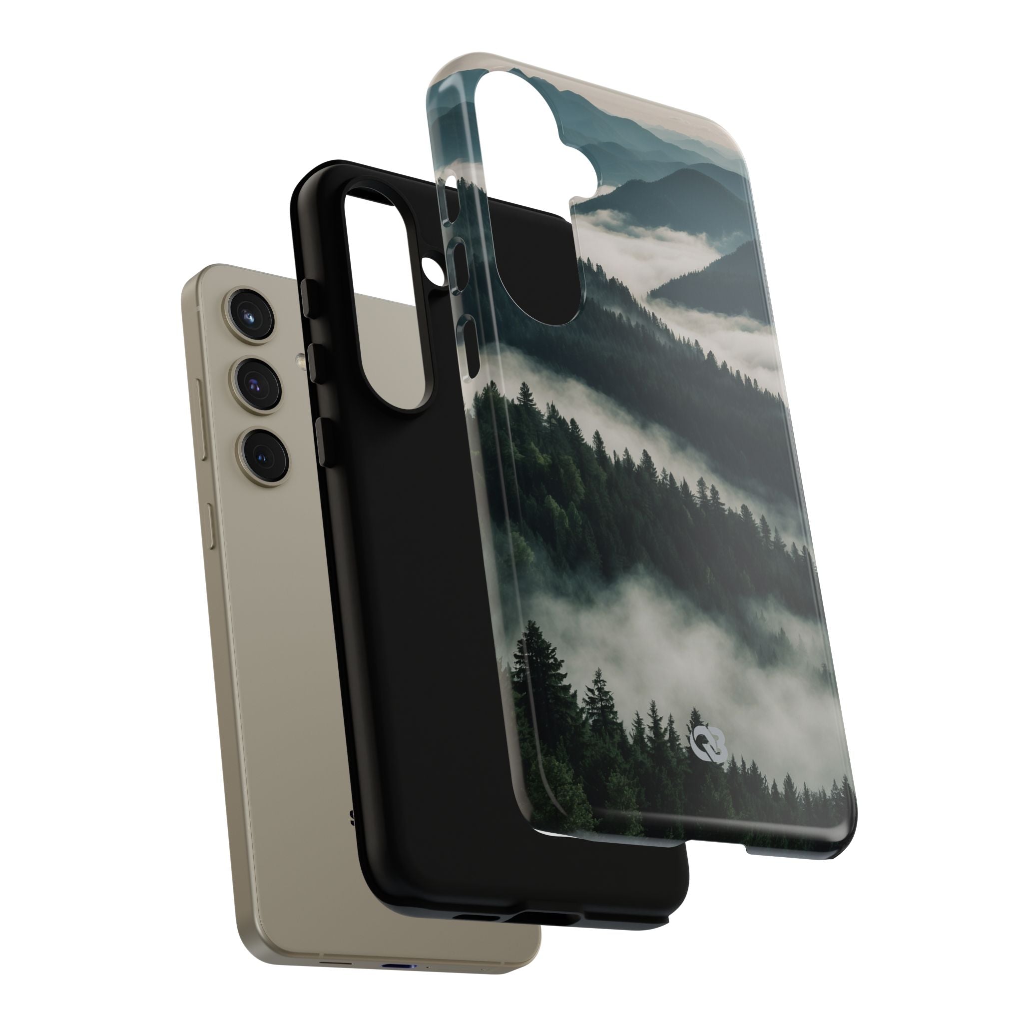 Misty Pine Peaks · Tough Phone Case for Samsung