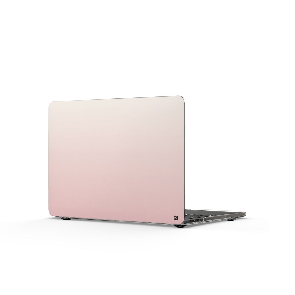 Blush Horizon · Clear Hard Case for MacBook · Pink