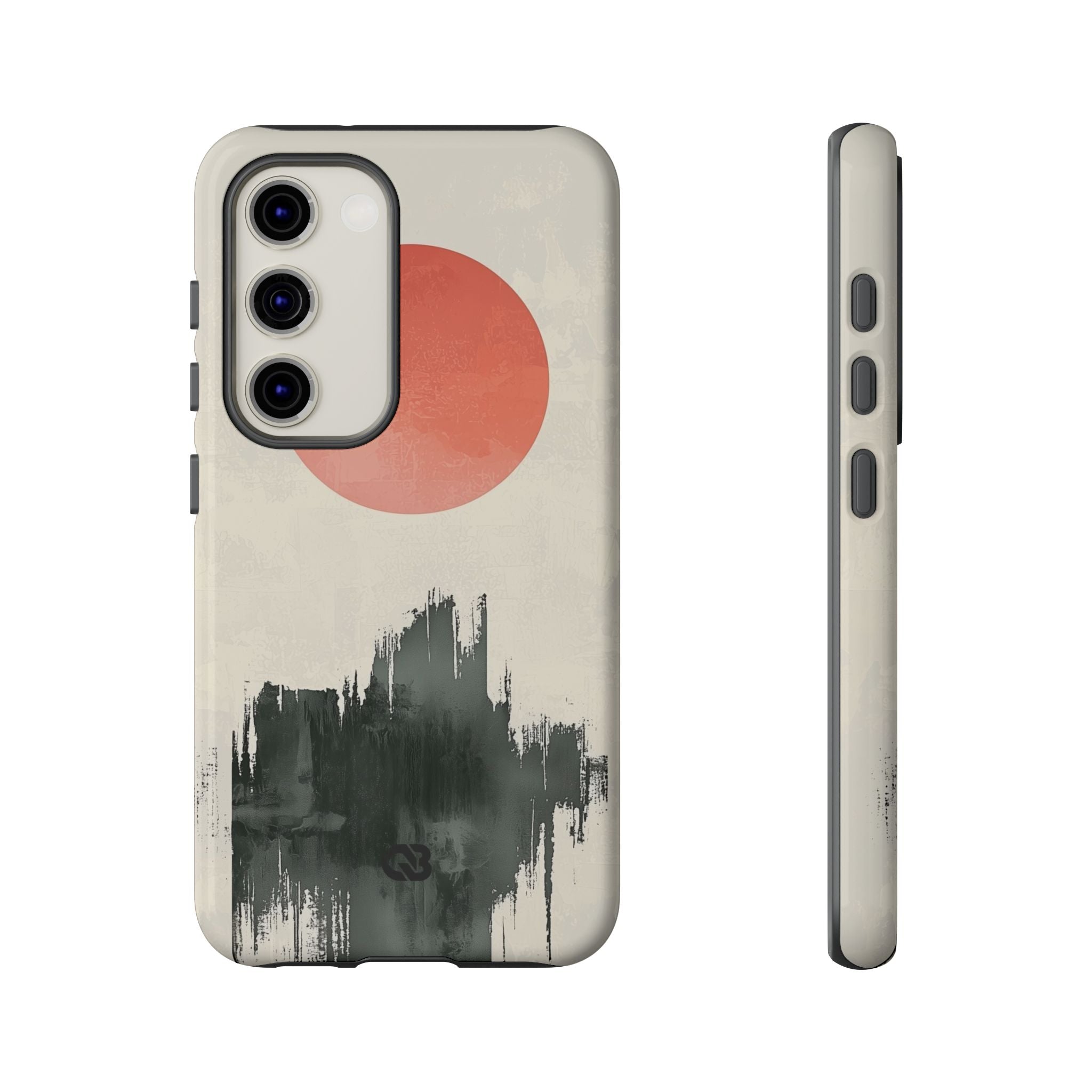 Karmesiner Sonnenstreich · Tough Handyhülle für Samsung