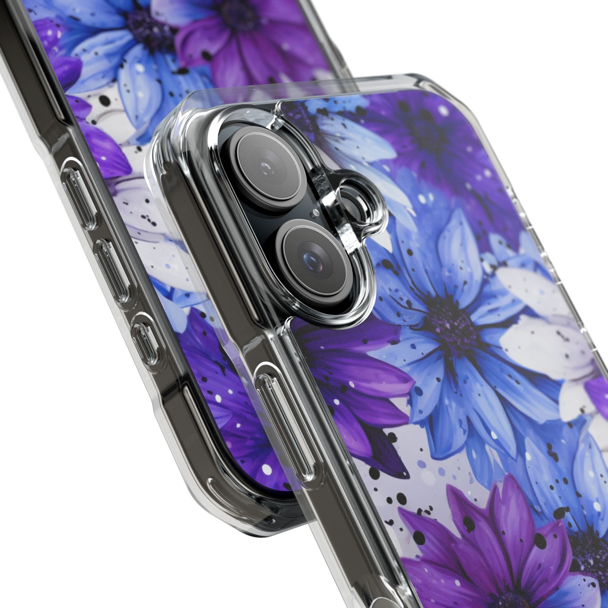 Ink Splatter Blooms · Impact Phone Case for iPhone · Magsafe