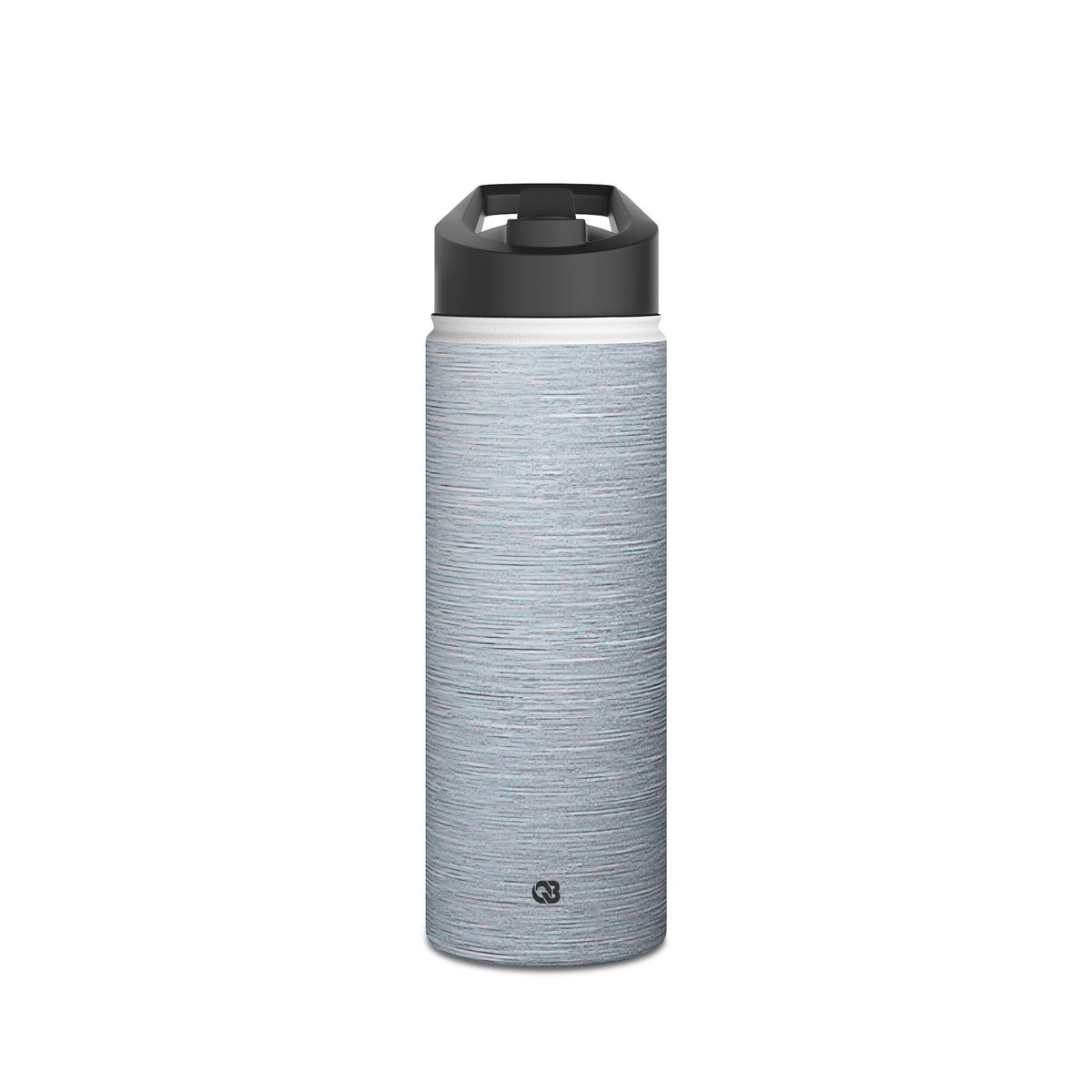Brushed Aluminum · Insulated Water Bottle · Silver