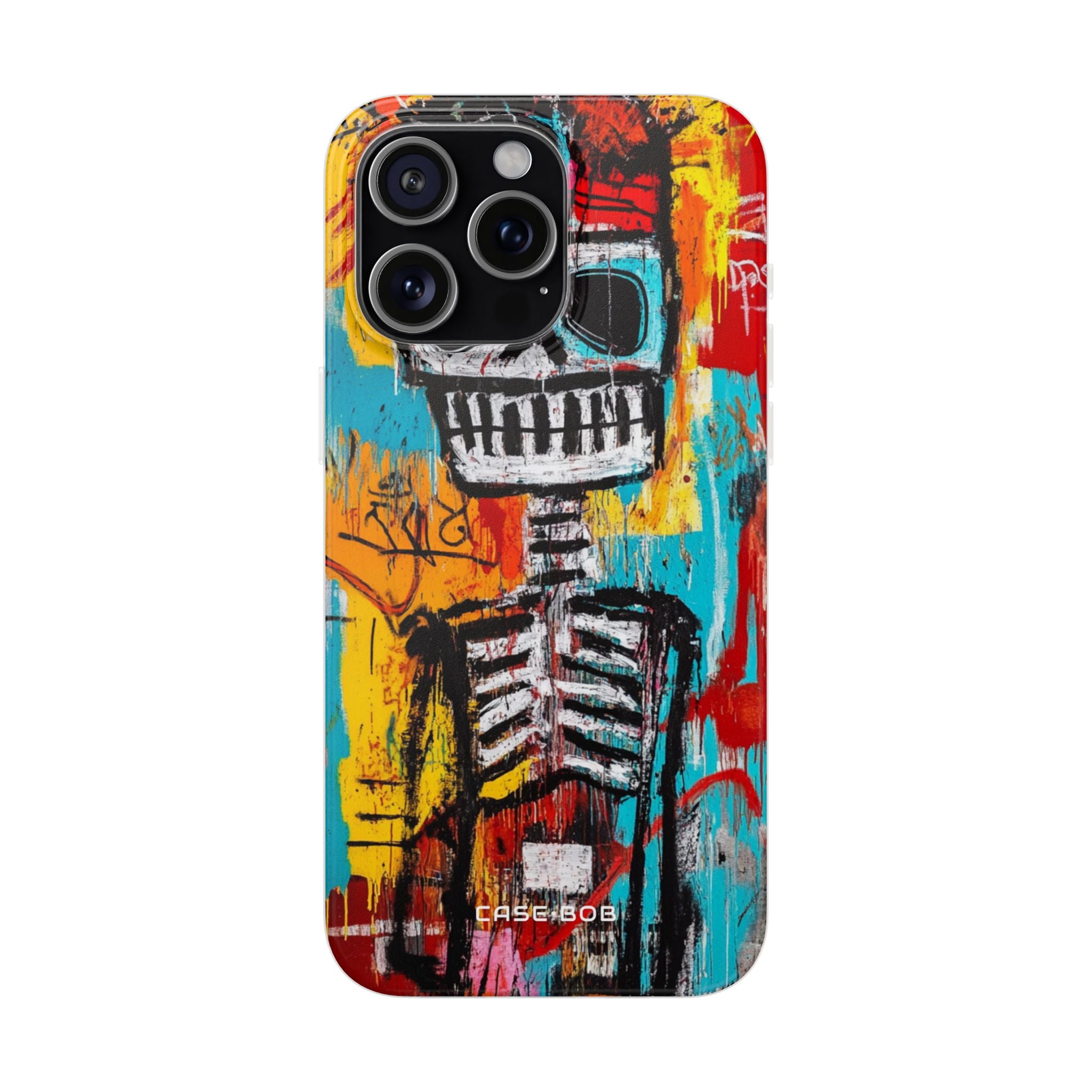 Skeleton Riot iPhone 15 Pro Max Case - Soft