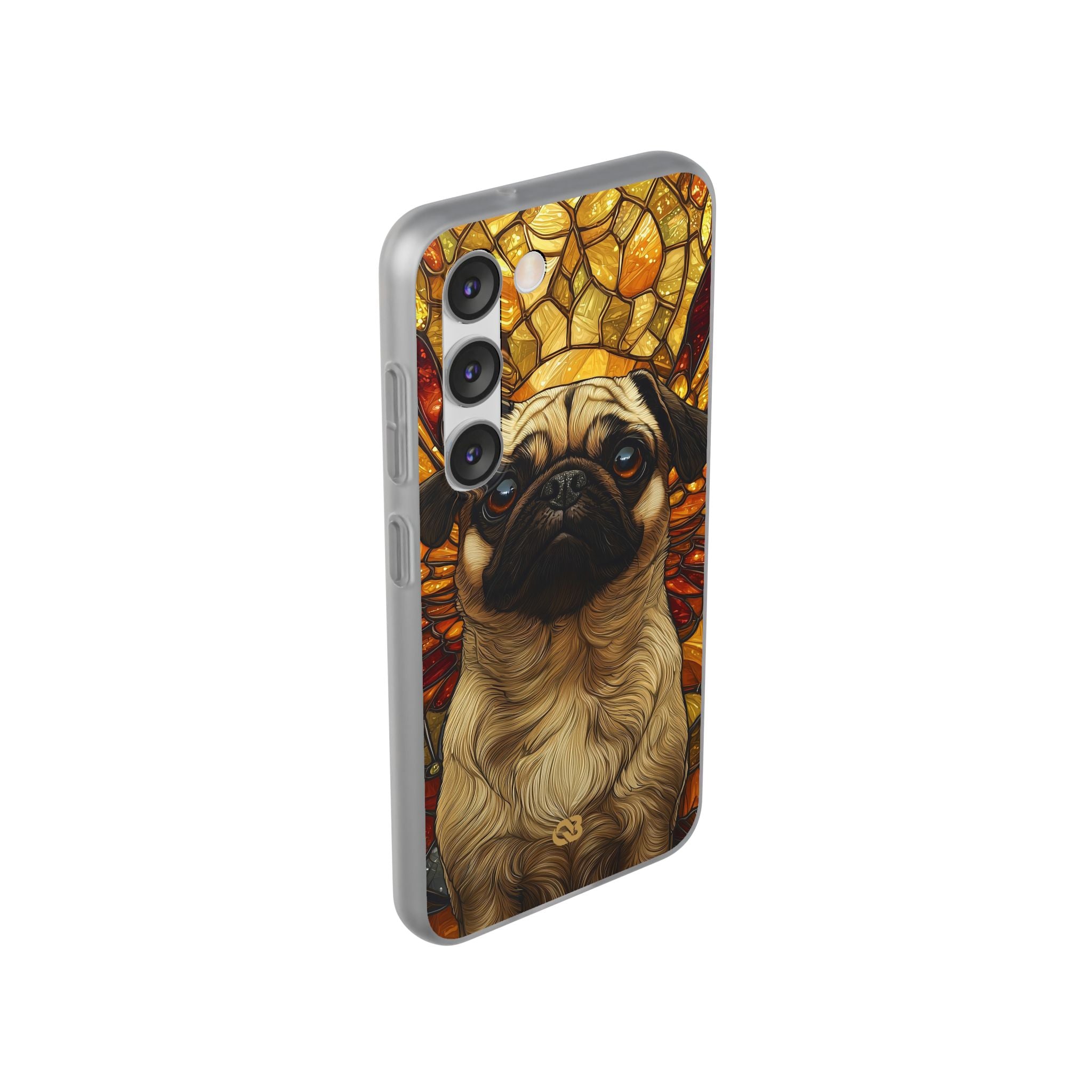 Amber Pug Divinity · Soft Phone Case for Samsung