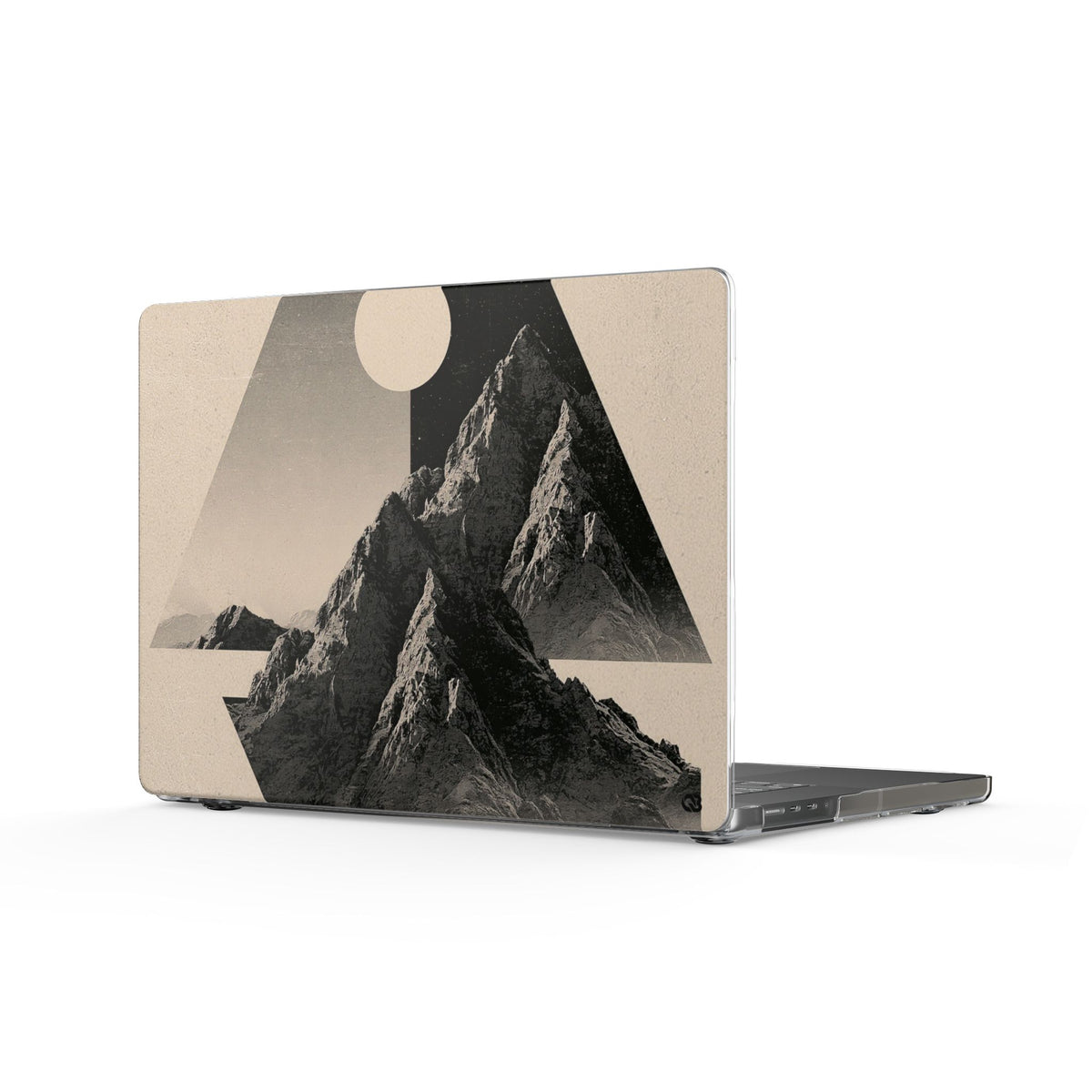 Summit Solstice · Clear Hard Case for MacBook · Beige