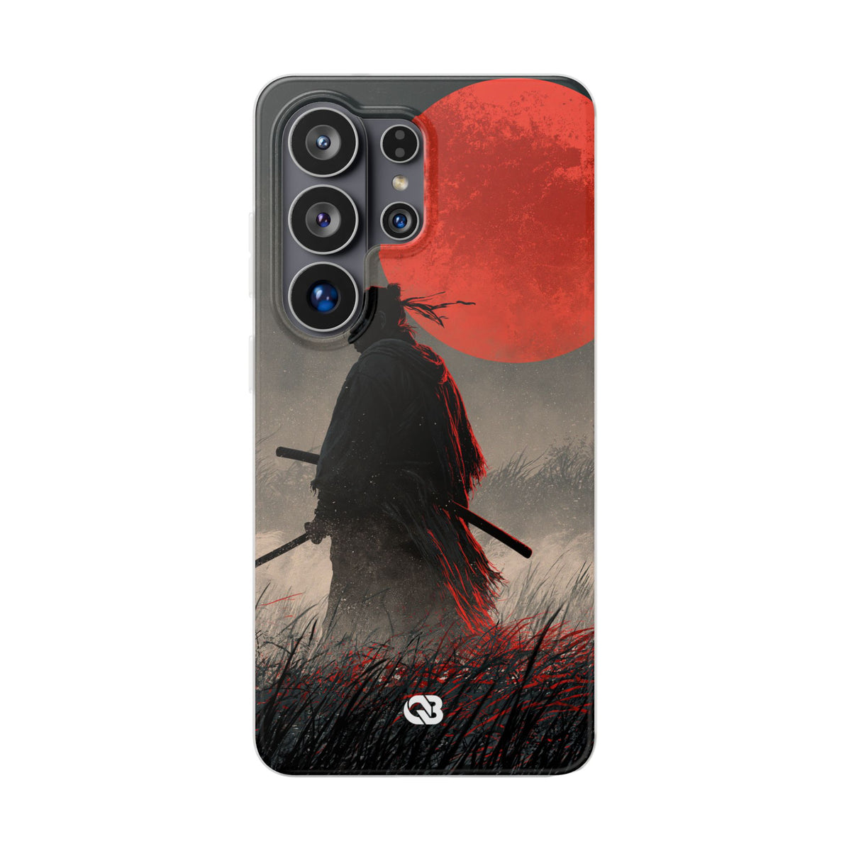 Crimson Moon Ronin · Lite Phone Case for Samsung · Black