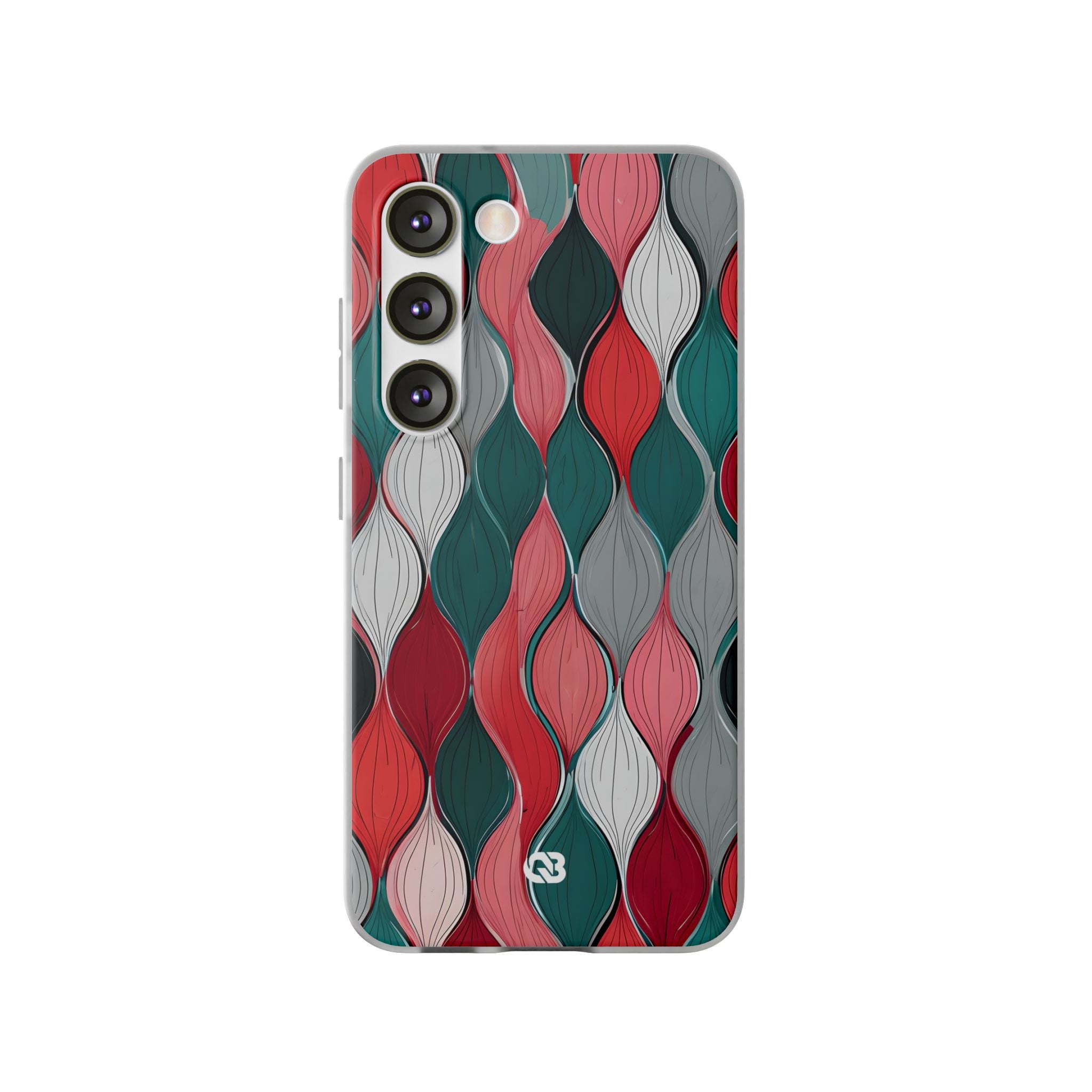 Slate Rose Ripple · Soft Phone Case for Samsung