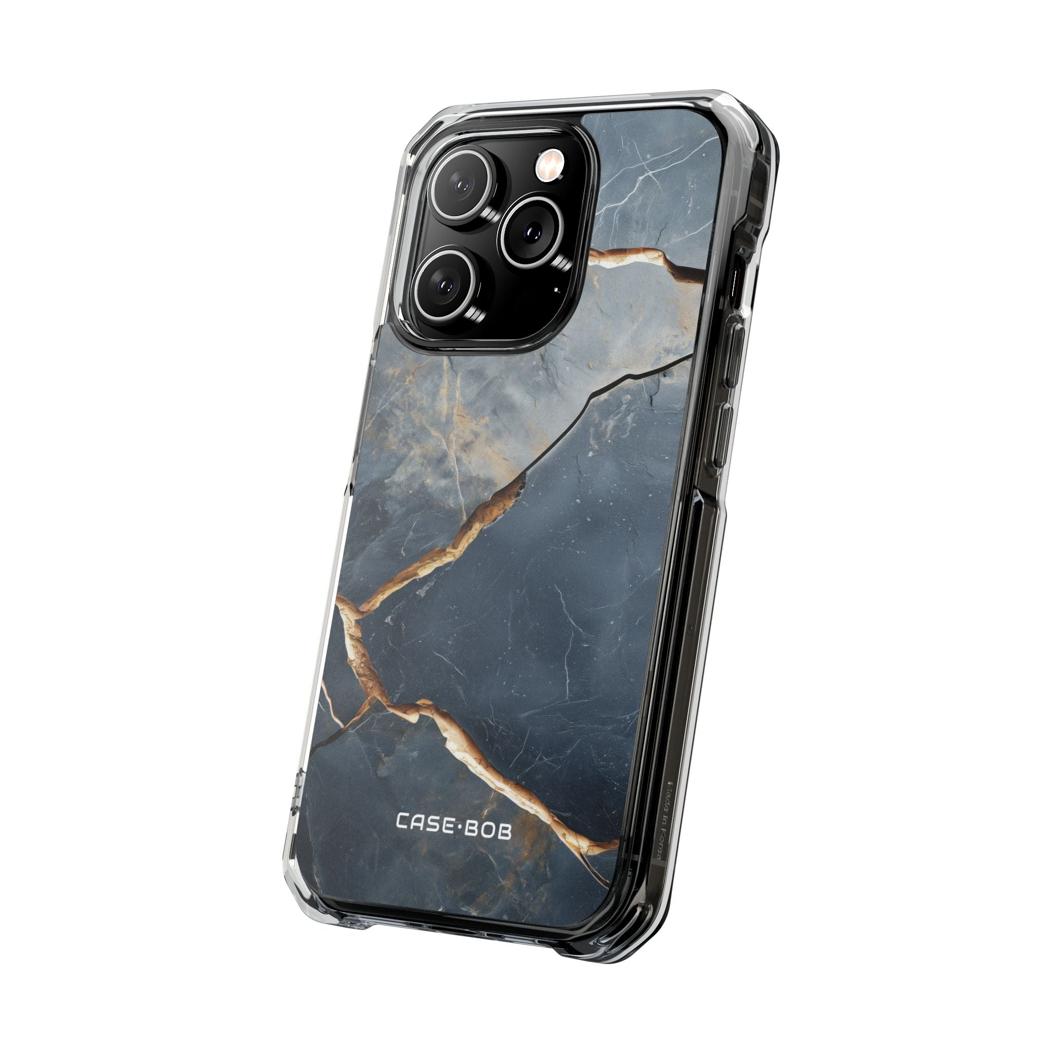 Gezackte Ader Navy iPhone 14 Pro Case - Impact