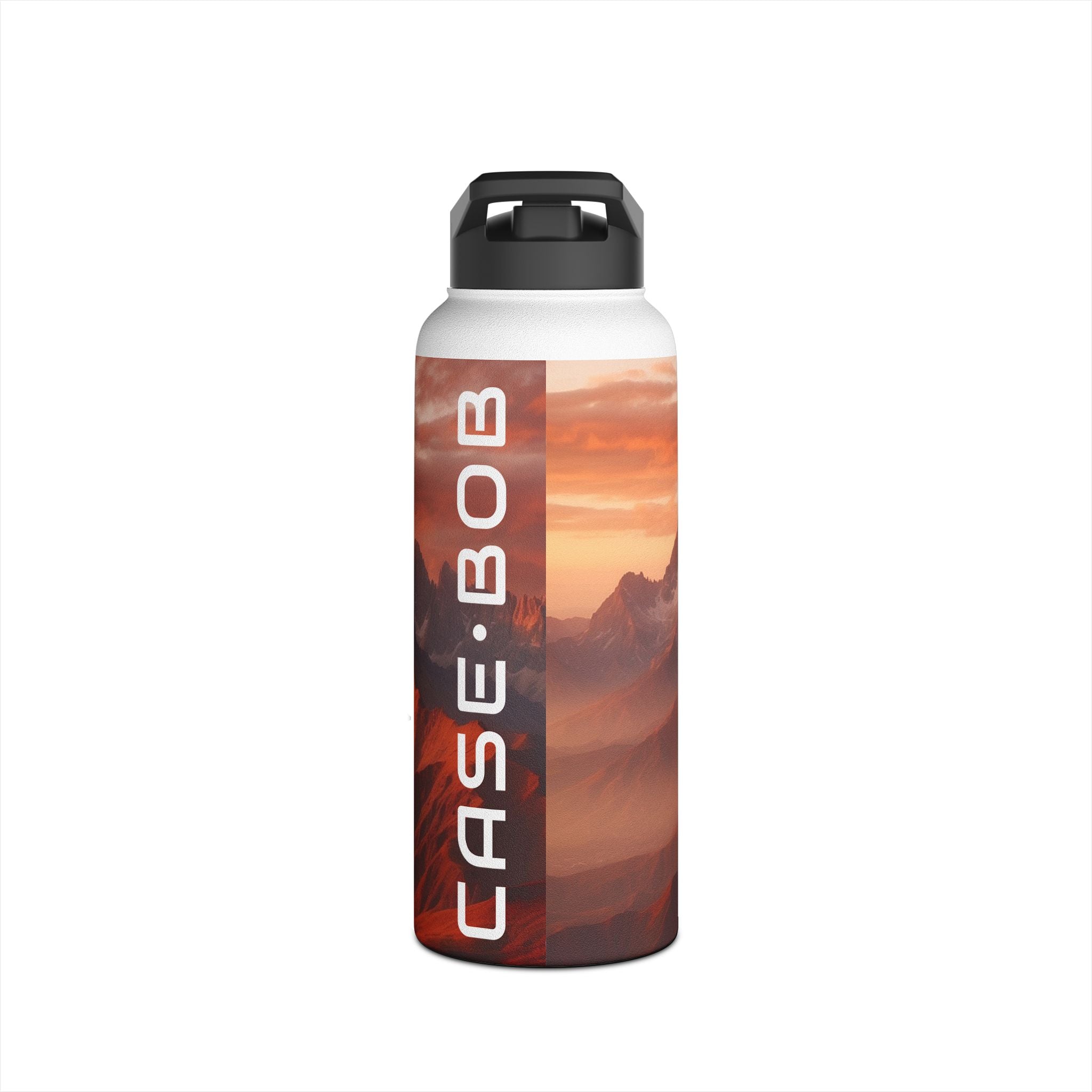 Sunset Peaks - Stainless Steel Water Bottle