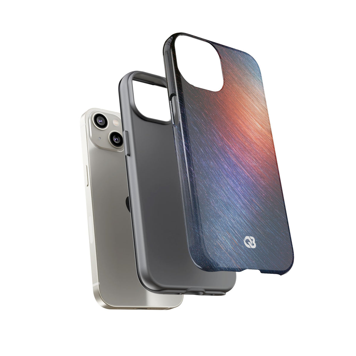 Radiant Energy Stream · Tough Phone Case for iPhone · Blue