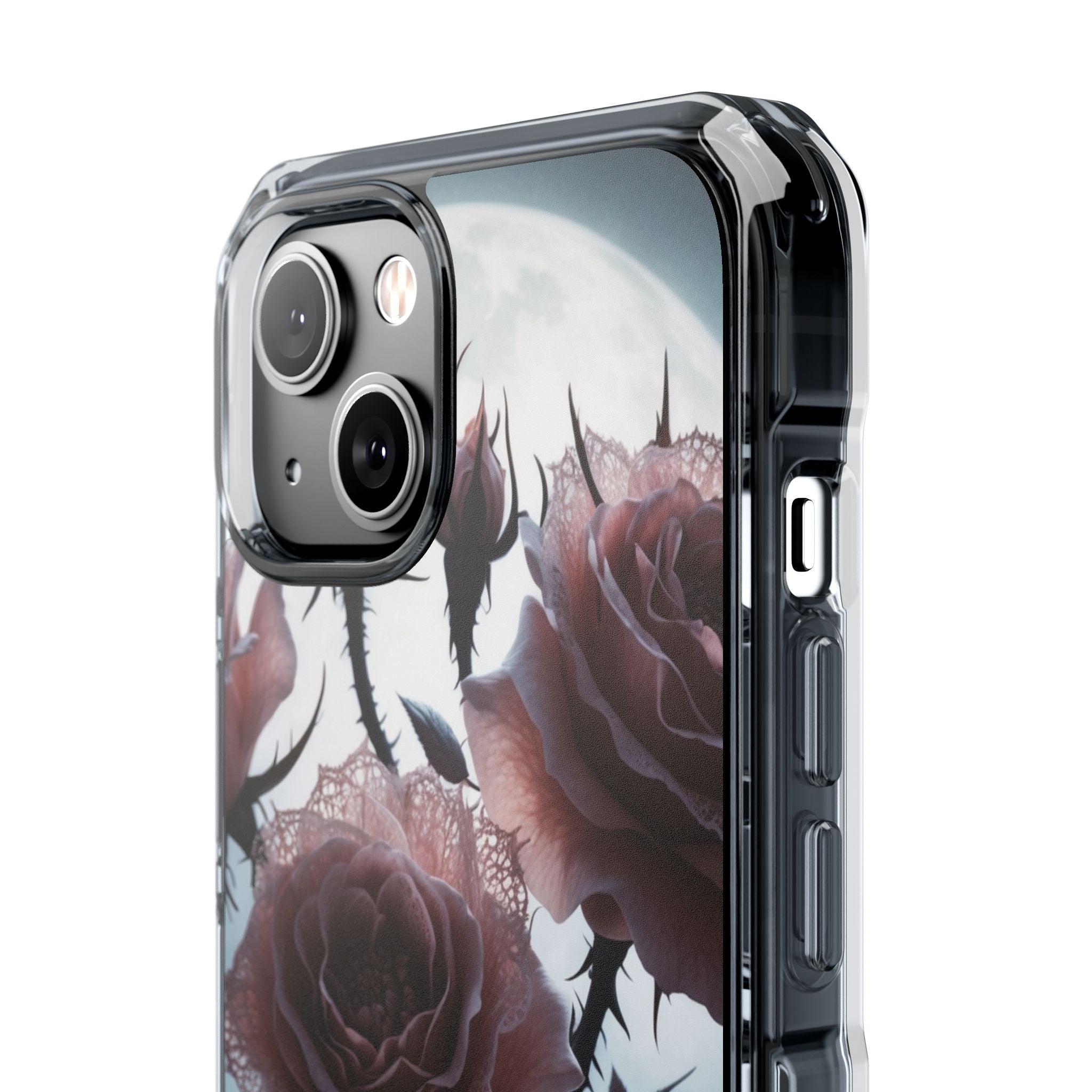 Leuchtende Rosen Dornen iPhone 14 Case - Impact