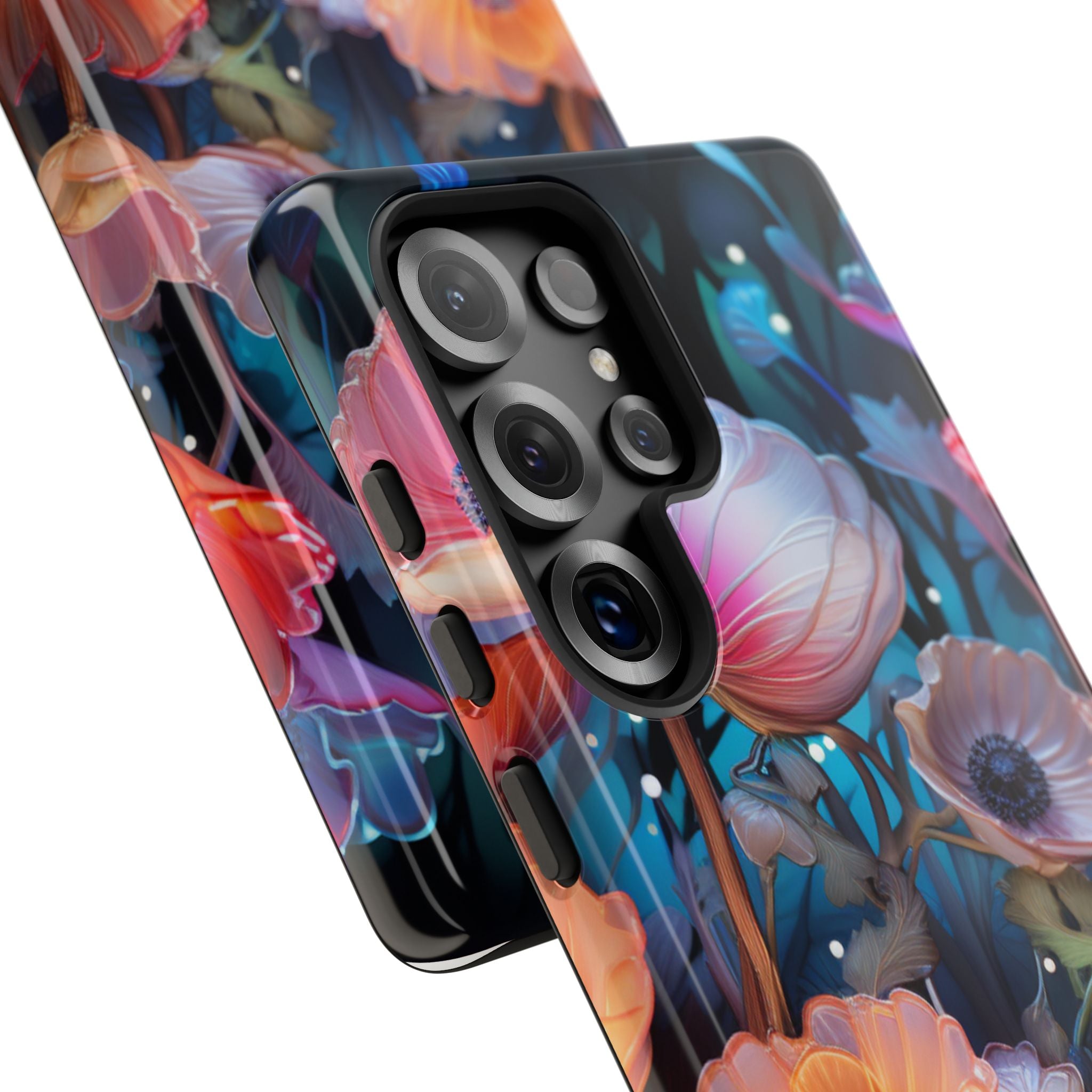 Luminous Poppy Glade · Tough Fundas para teléfono para Samsung