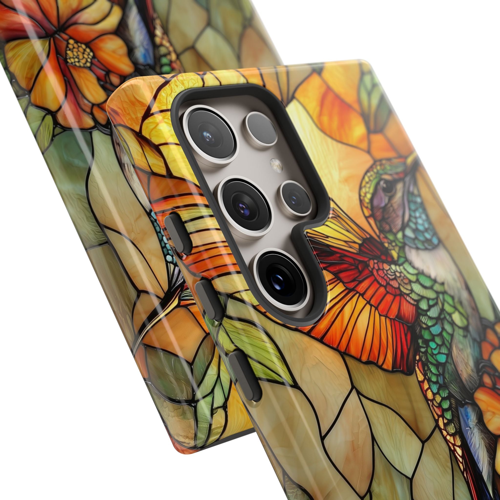 Amber Glass Hummingbird · Tough Handyhülle für Samsung