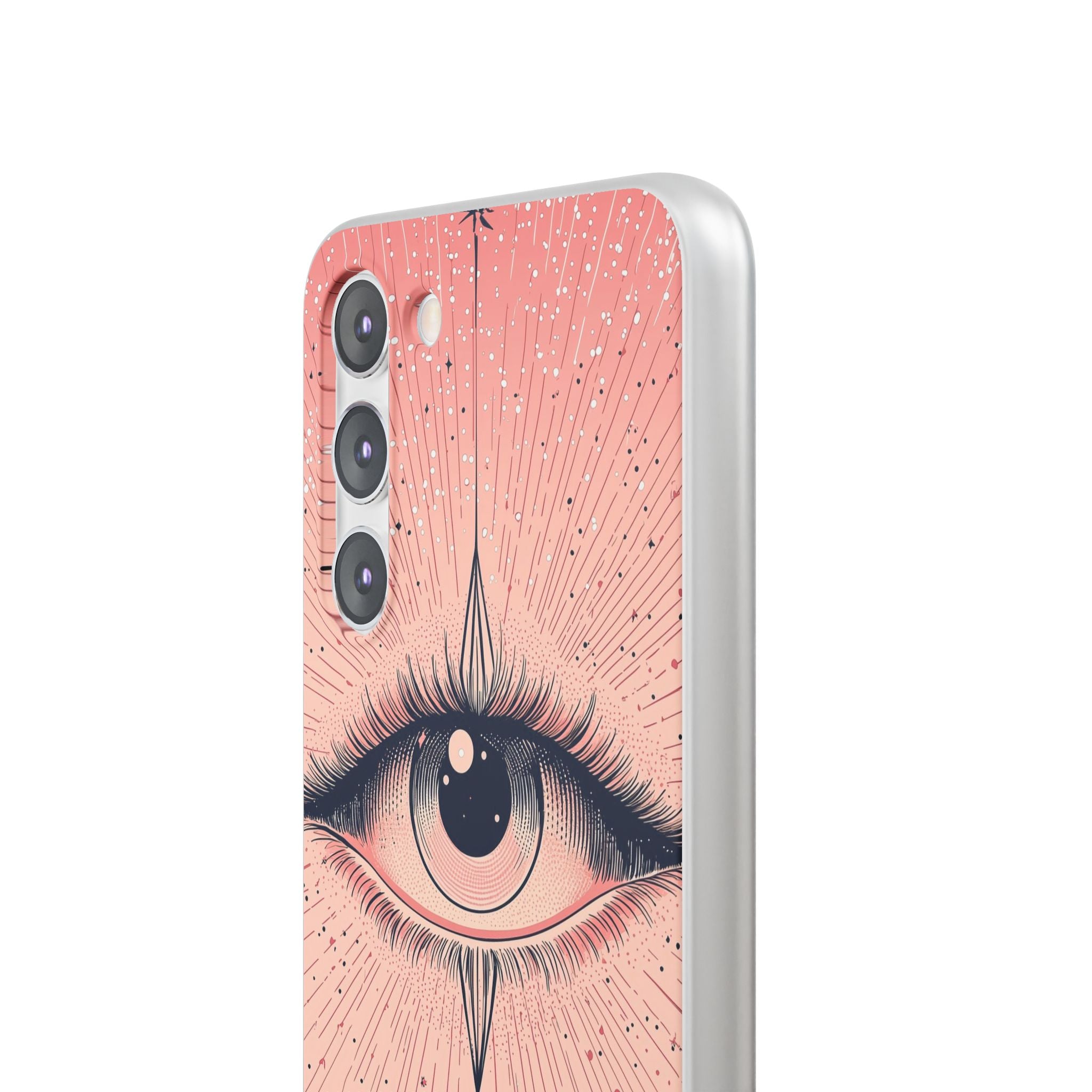 Obsidian Cosmic Gaze · Soft Coque de téléphone pour Samsung