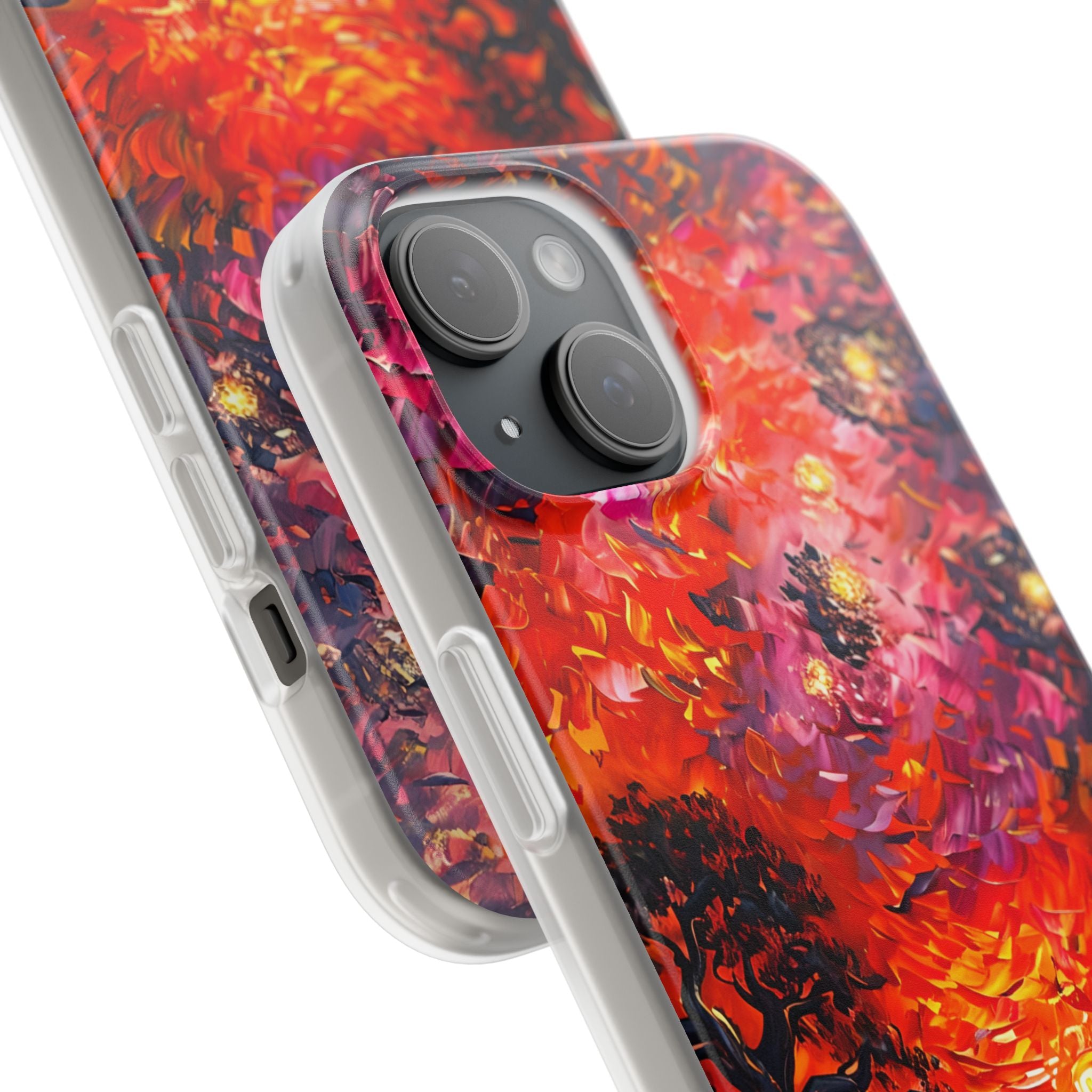 Molten Sky Tree · Soft Handyhülle für iPhone