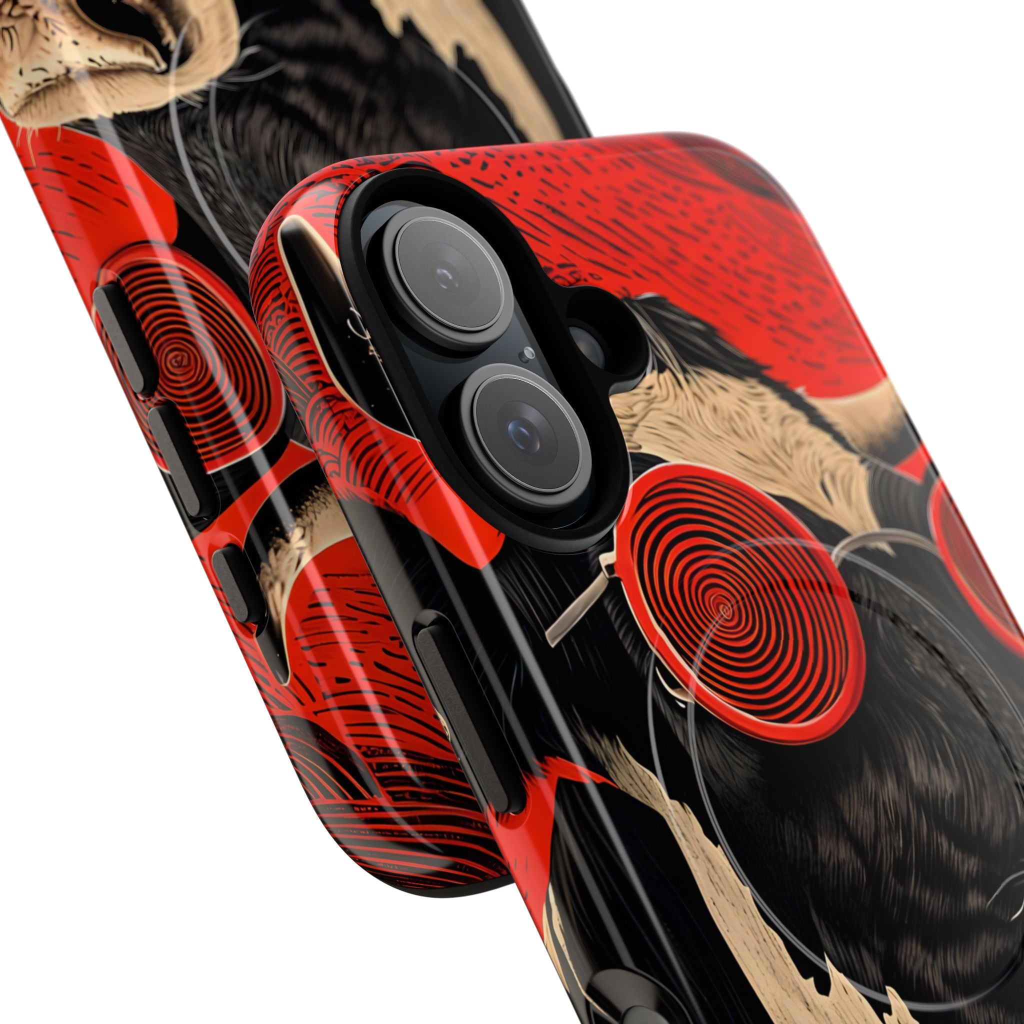 Hypnotic Cow iPhone 16 Case - Tough+