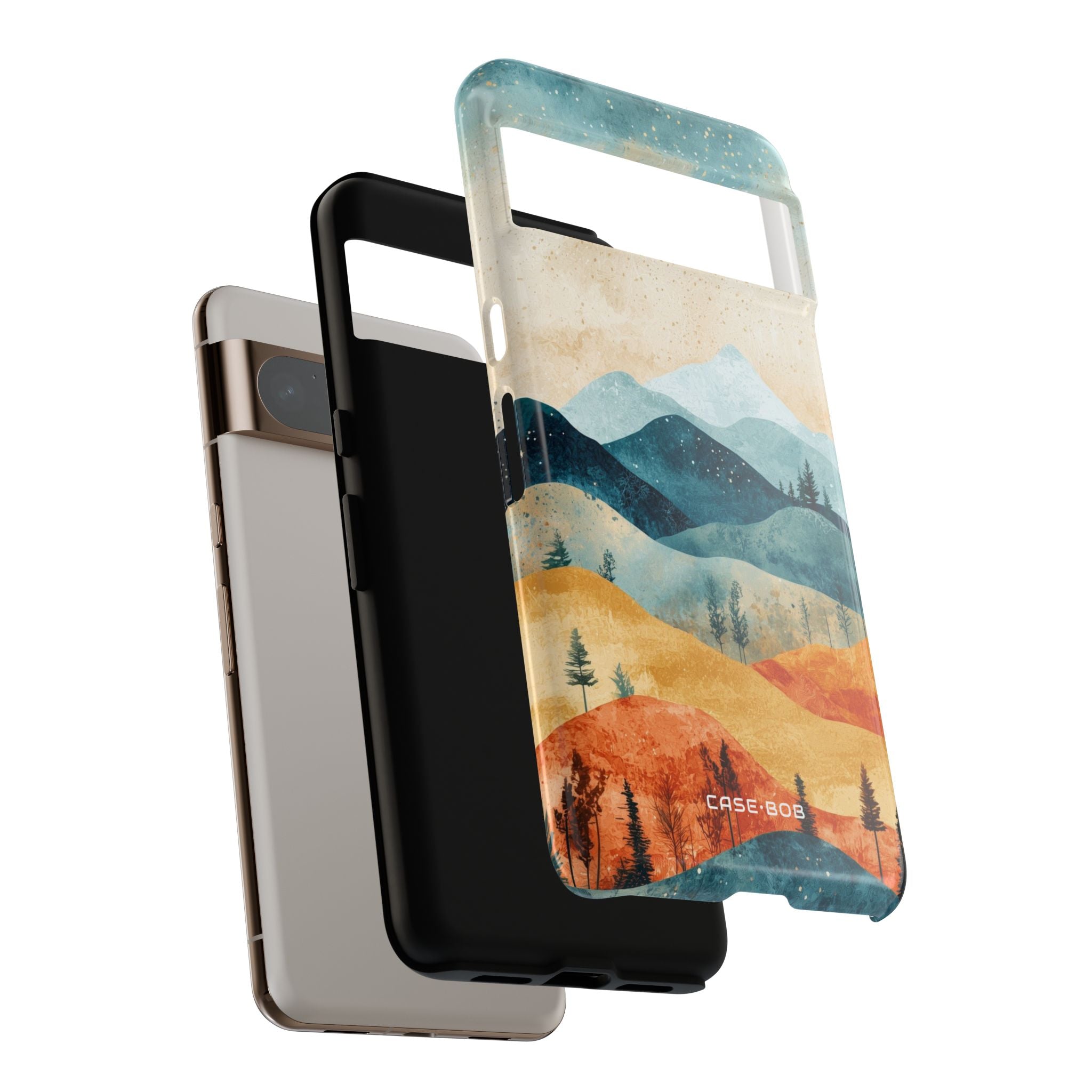 Mondbeschienene Berge Google Pixel 8 Pro Case - Tough