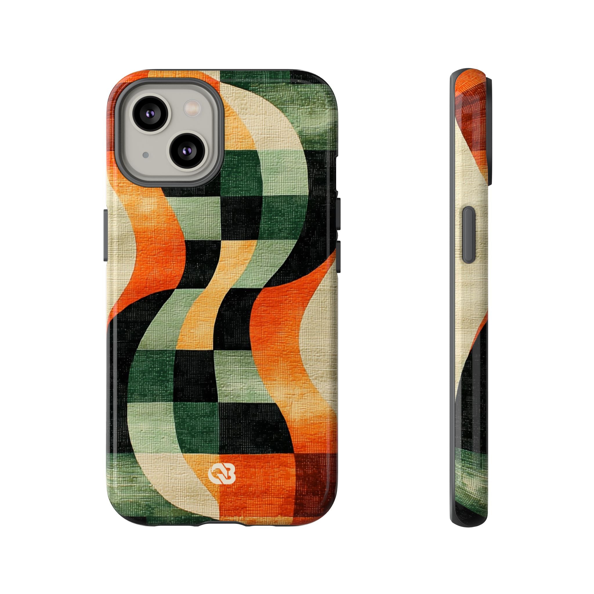 Burnt Orange Curve · Tough Θήκη για iPhone