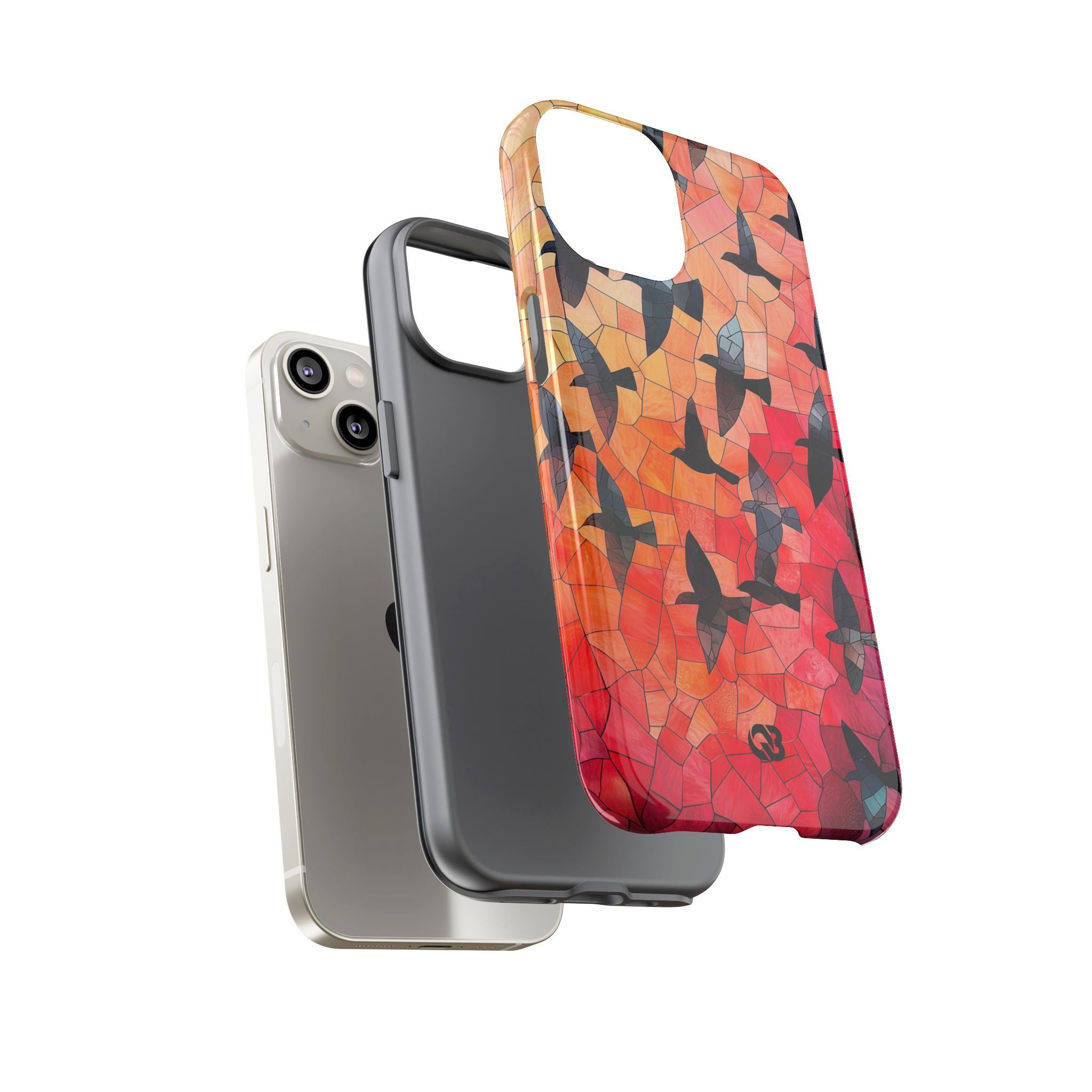 Ember Mosaic Wings · Tough Phone Case for iPhone