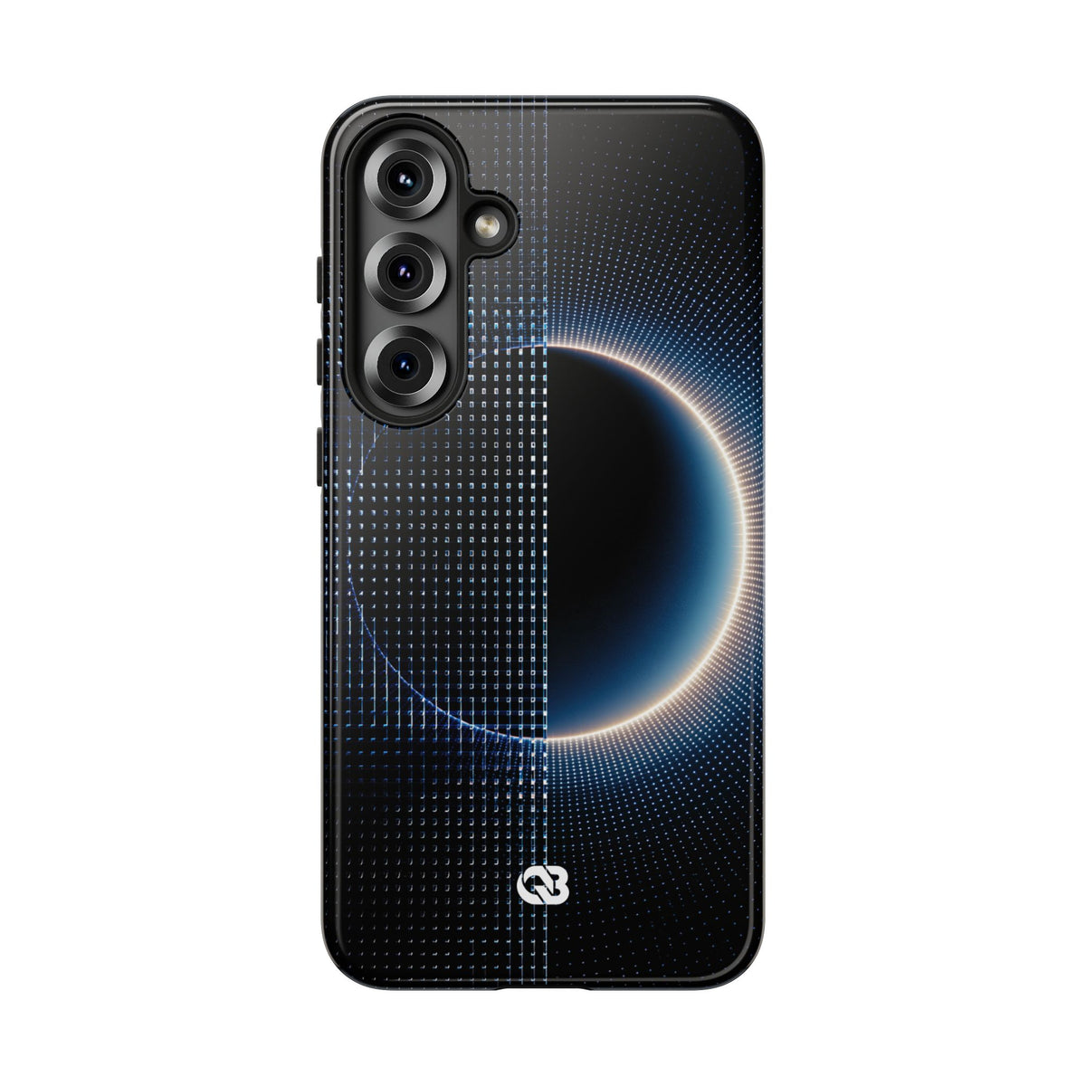 Luminous Meridian · Tough Phone Case for Samsung · Black