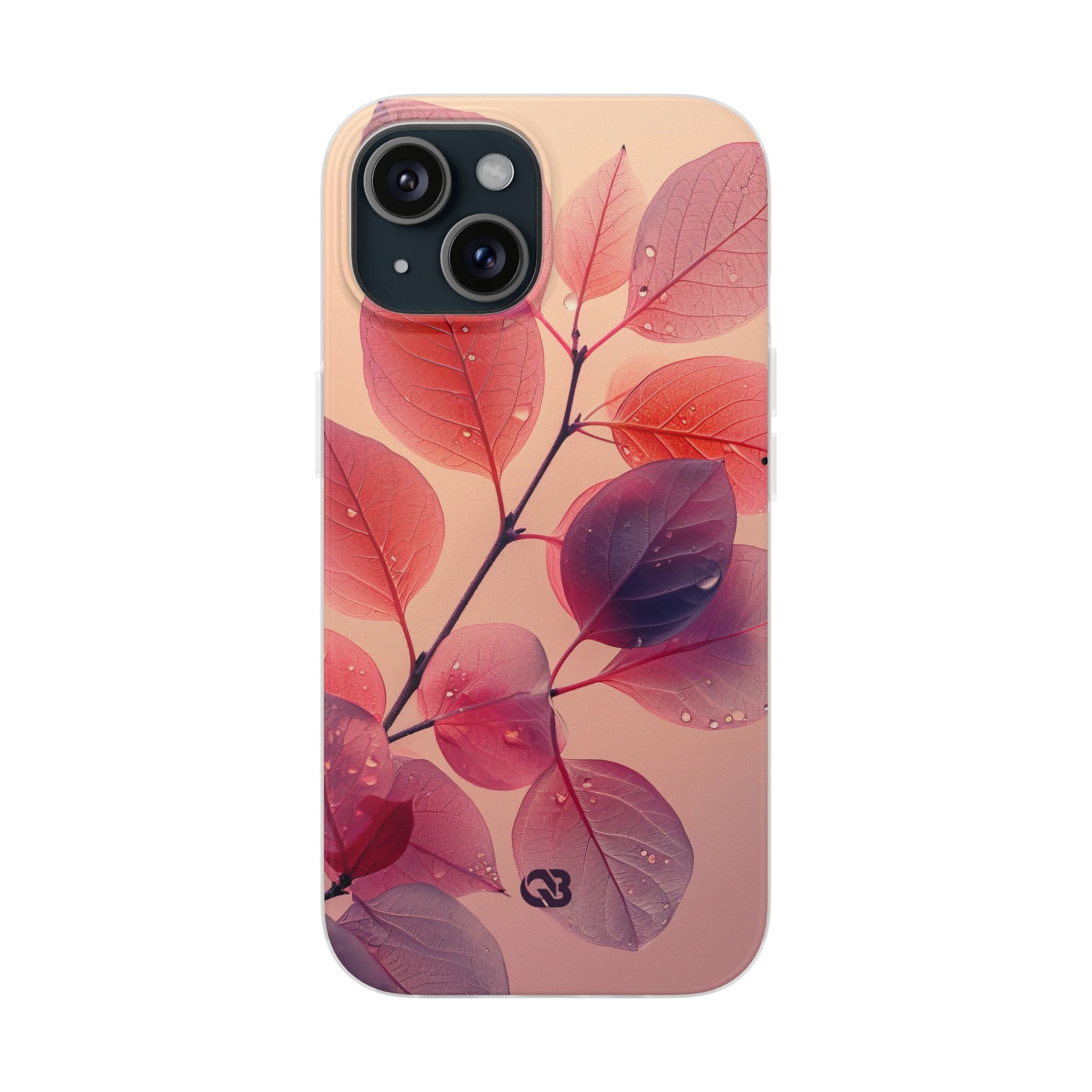 Dewy Magenta Foliage · Soft Coque de téléphone pour iPhone
