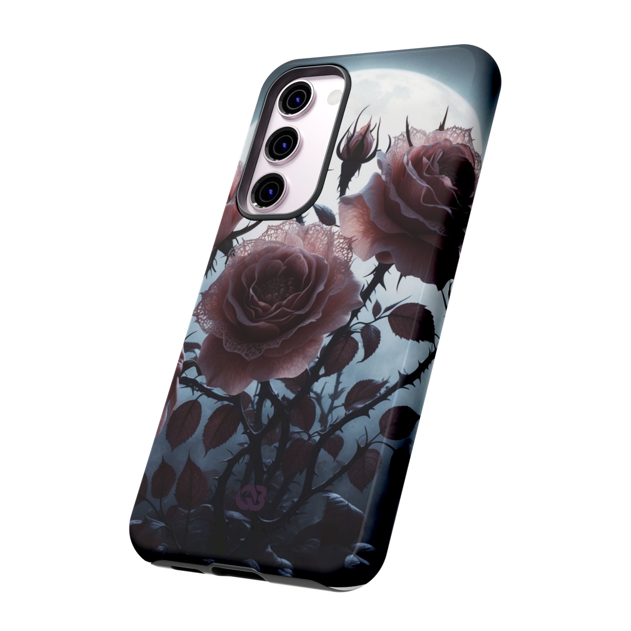 Lunar Lace Petals · Tough Handyhülle für Samsung