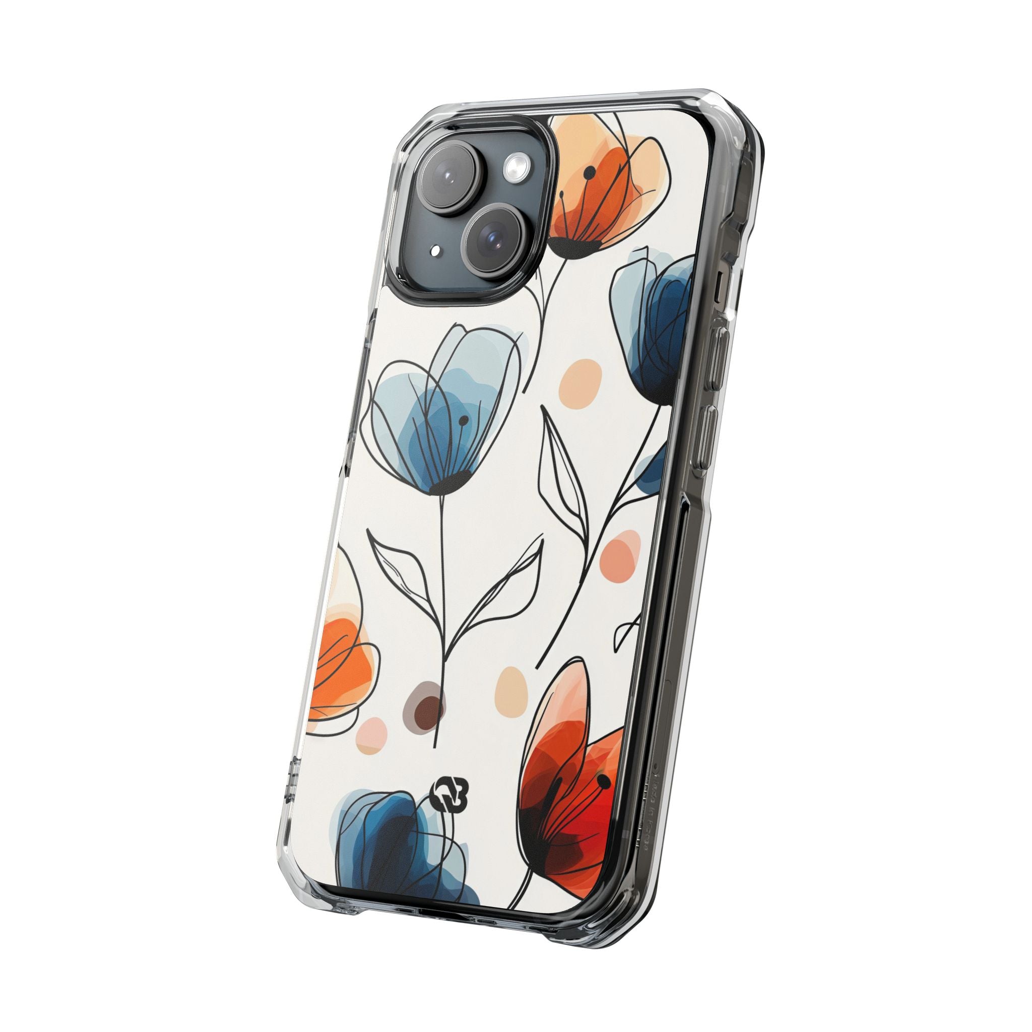 Ink Watercolor Tulips · Impact Phone Case for iPhone · Magsafe