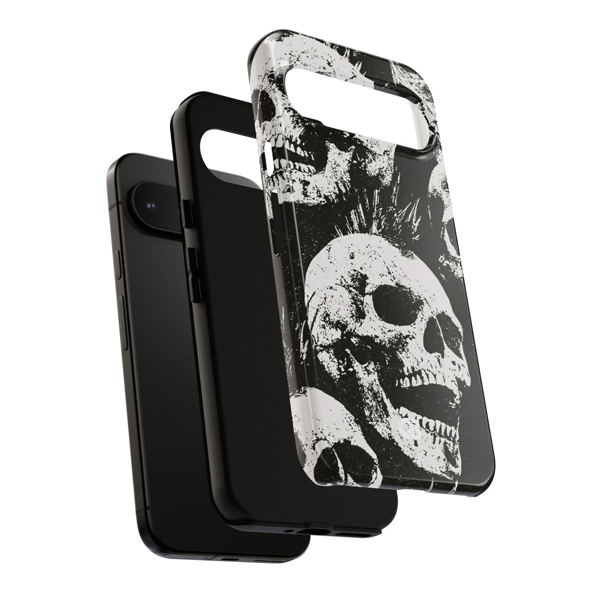 Punk Skull Riot · Tough Phone Case for Pixel · Black