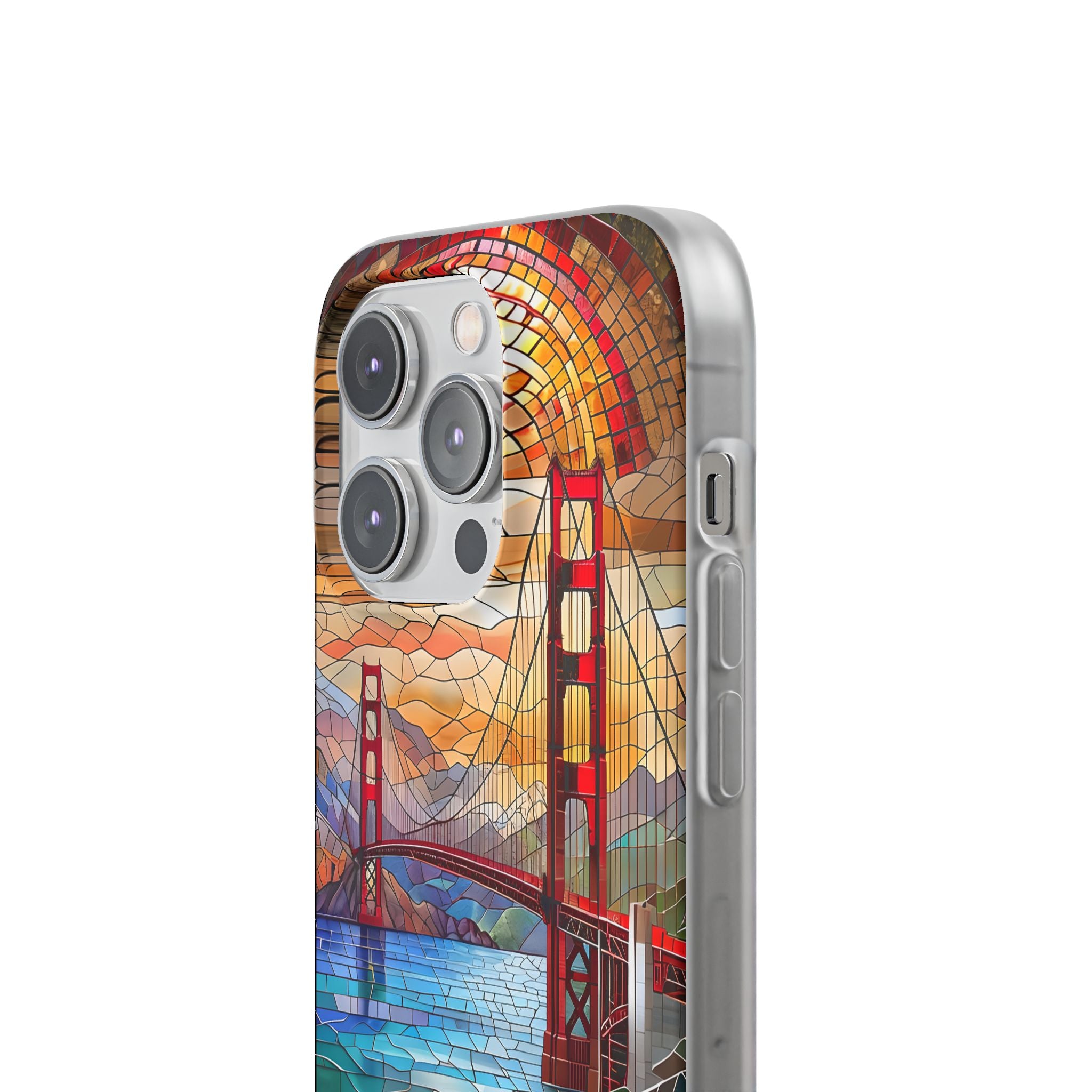 Crimson Arch Coast · Soft Custodia per iPhone