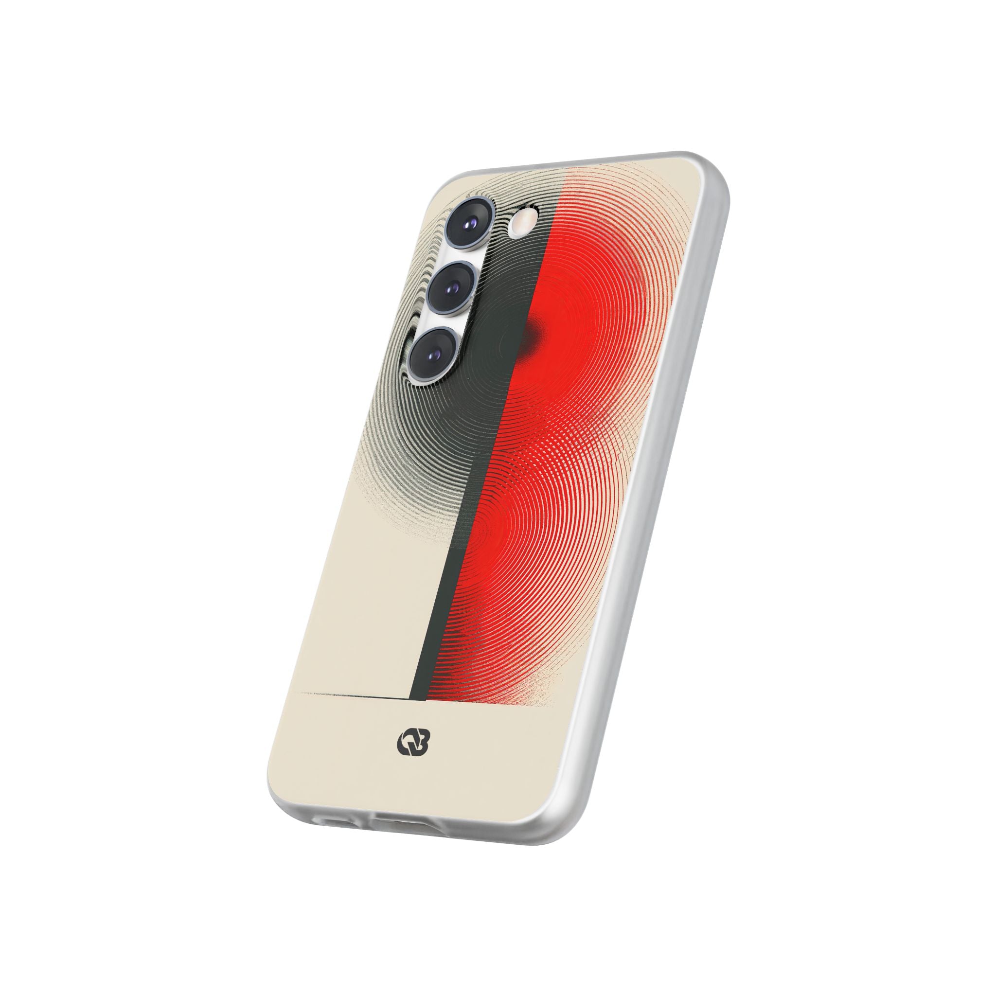 Red Lite Phone Case for Samsung - Split Signal Red