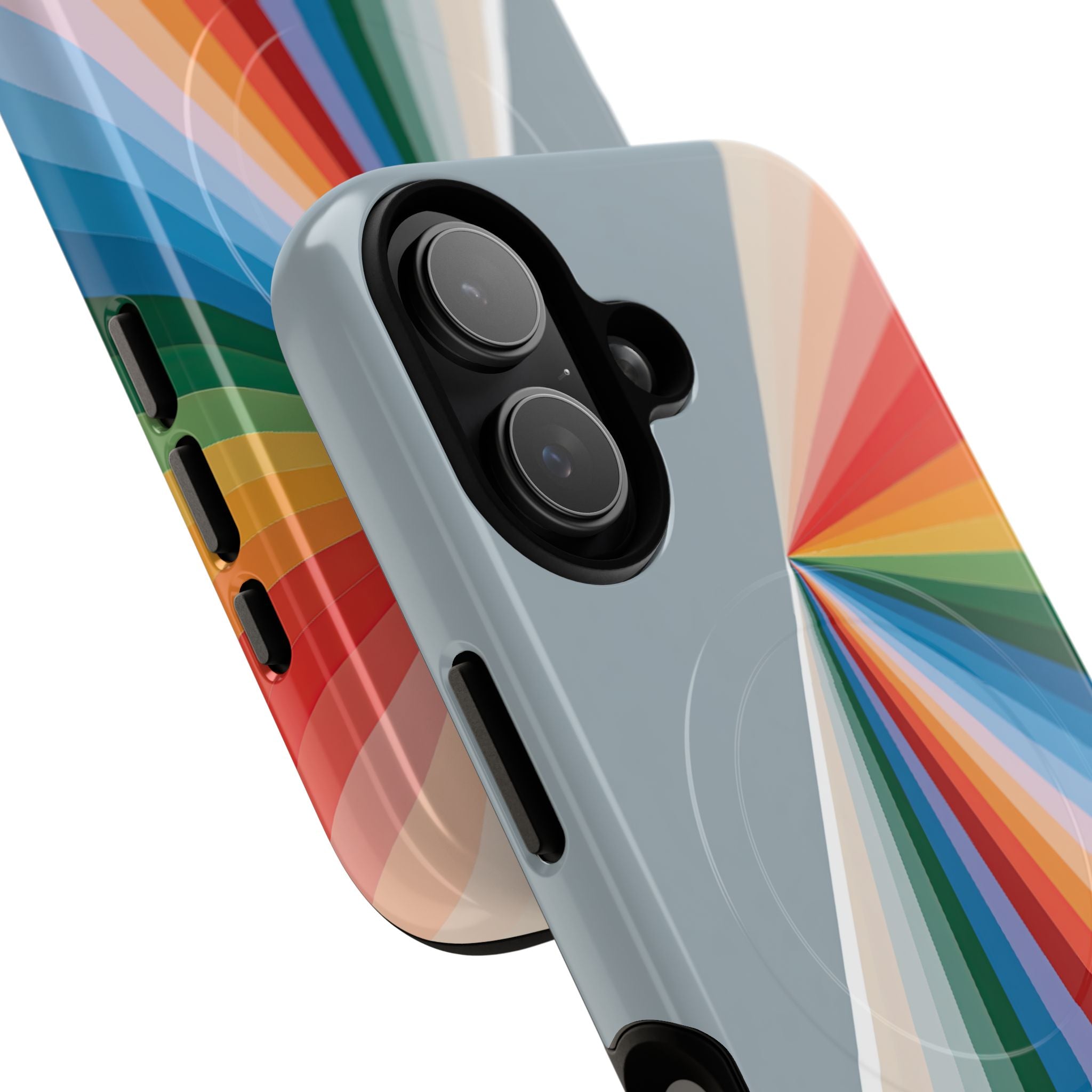 Grey Tough 2.0 Magsafe Phone Case for iPhone - Slate Prism Burst