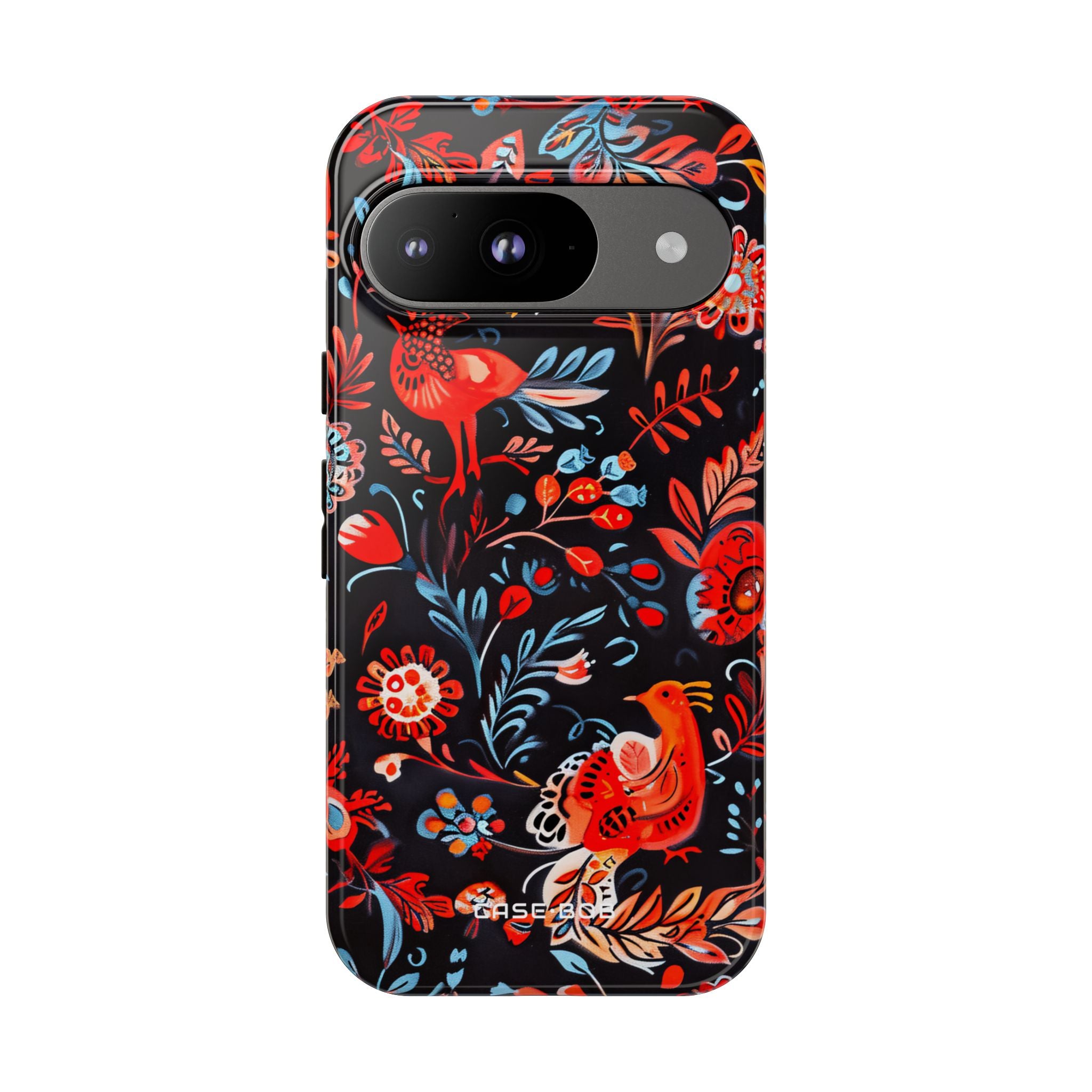 Lebendige Vogelwelt Google Pixel 9 Case - Tough