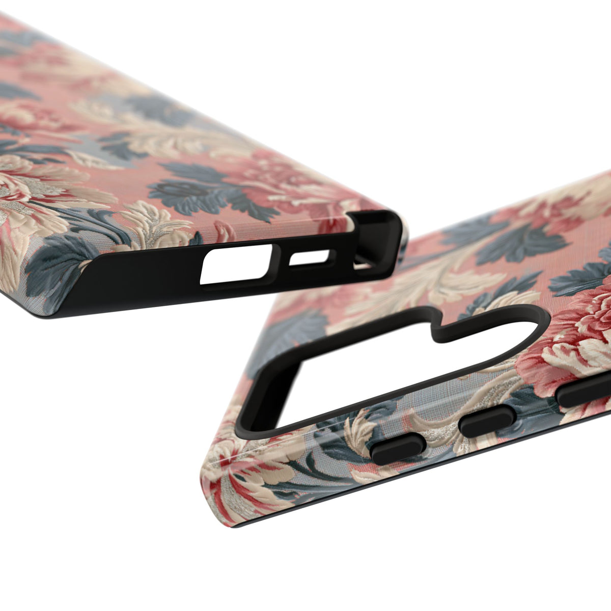 Blush Peony Jacquard · Tough Phone Case for Samsung · Pink
