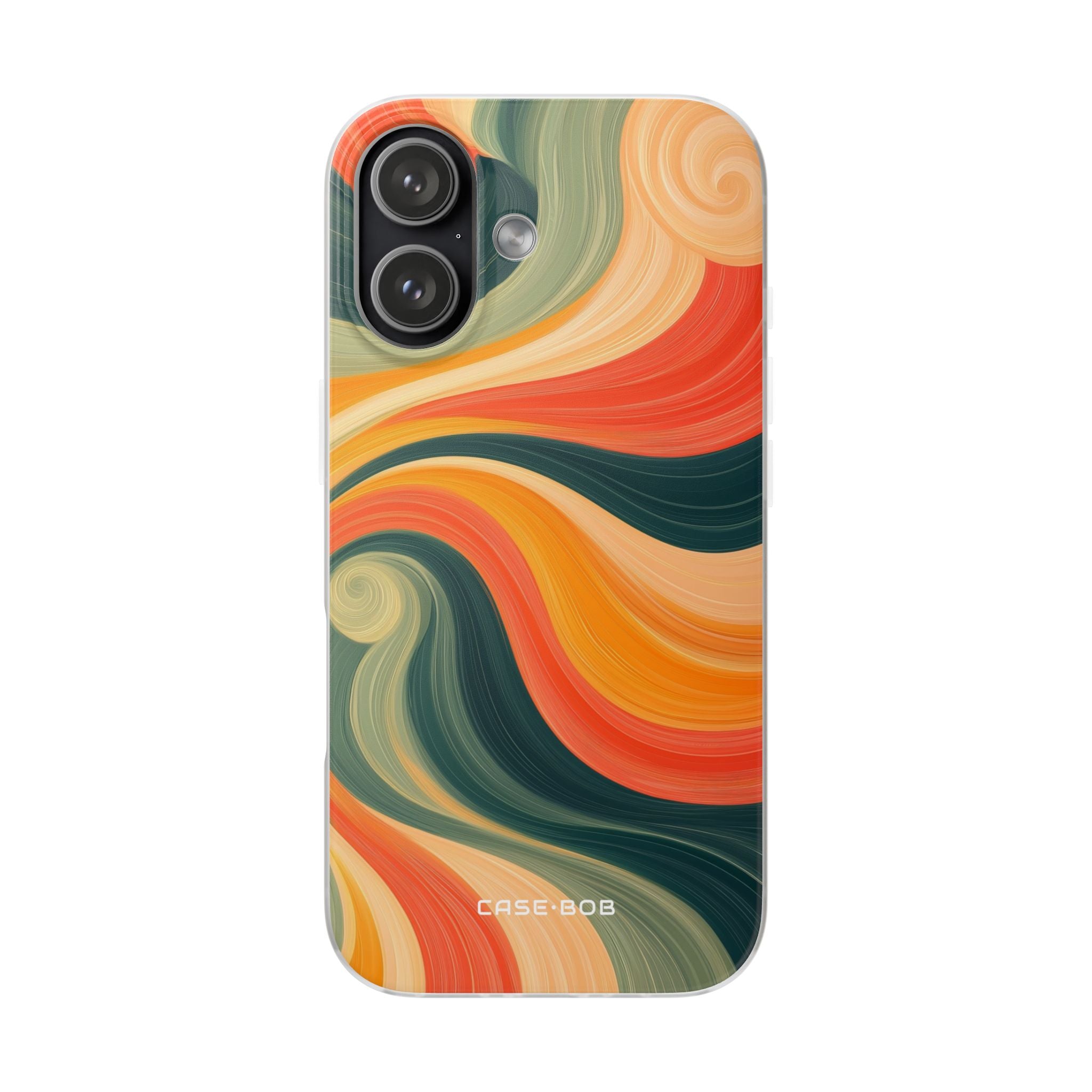 Swirling Ember iPhone 17 Case - Soft - CASE•BOB