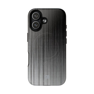 Grey Tough 2.0 Magsafe Phone Case for iPhone - Static Vertical Dither