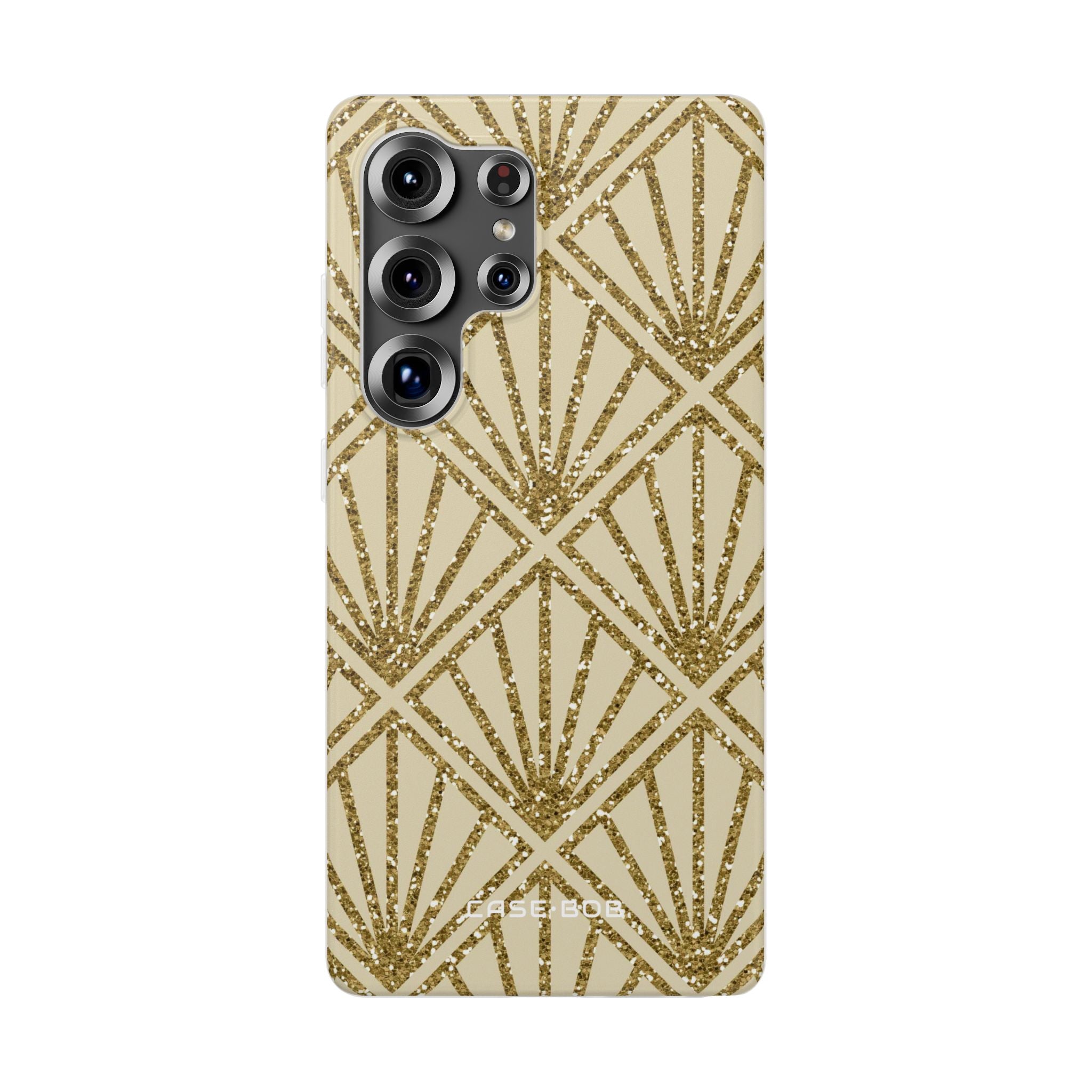 Gold Diamant Glanz Samsung S25 Ultra Case - Soft