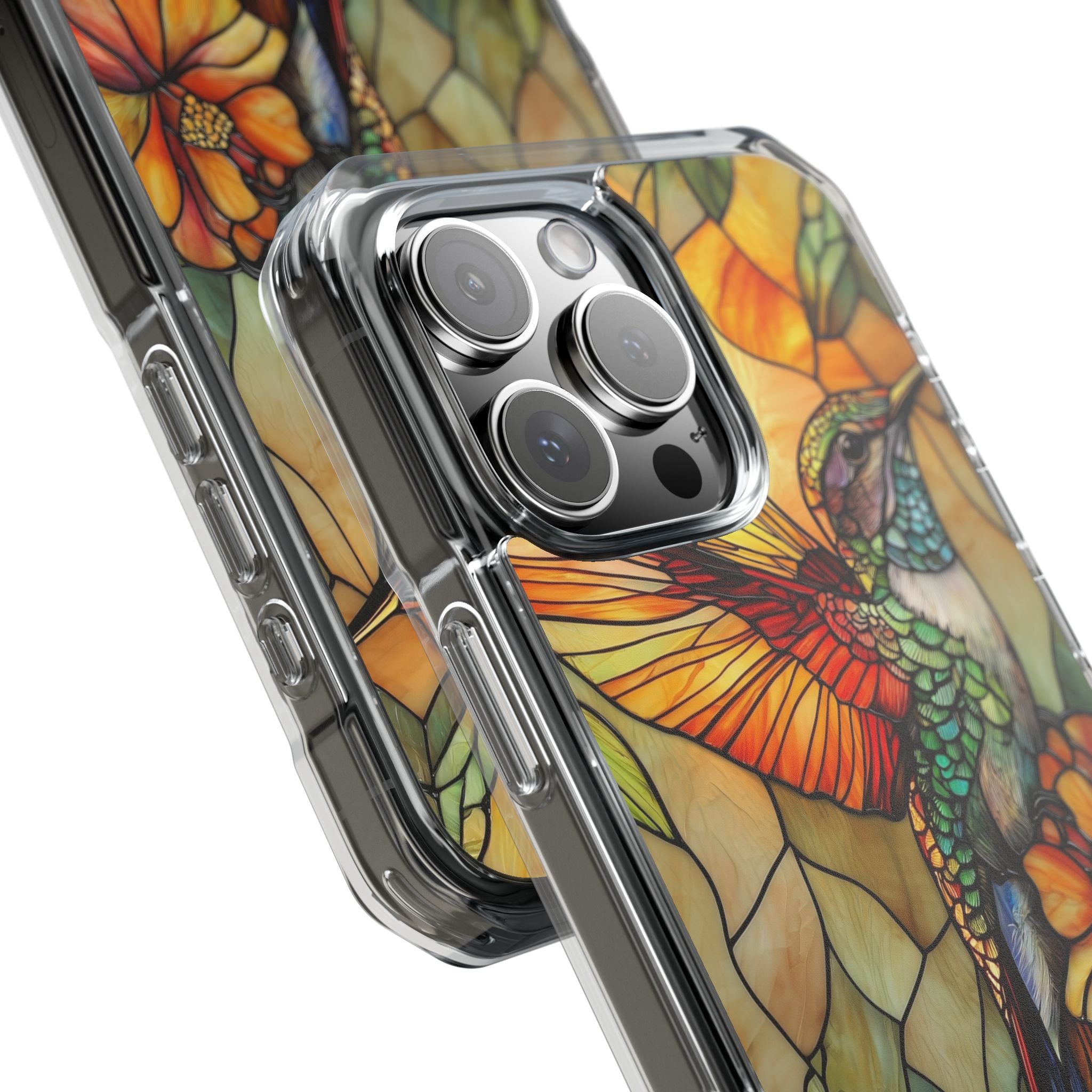 Amber Glass Hummingbird · Impact Phone Case for iPhone · Magsafe