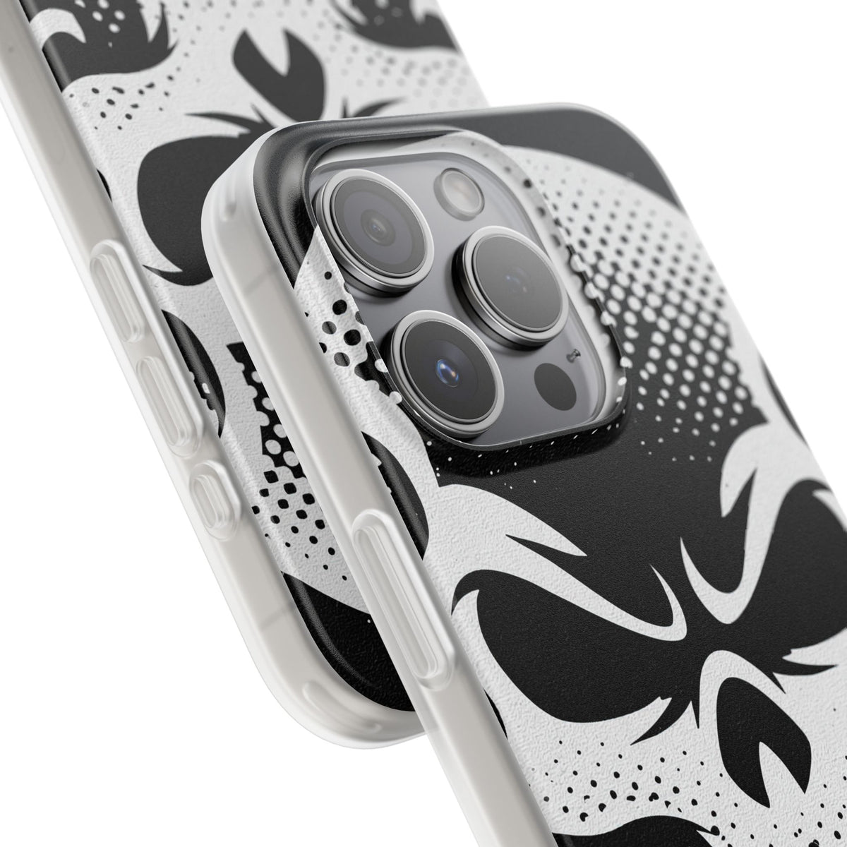 Phantom Halftone · Lite Phone Case for iPhone · Black