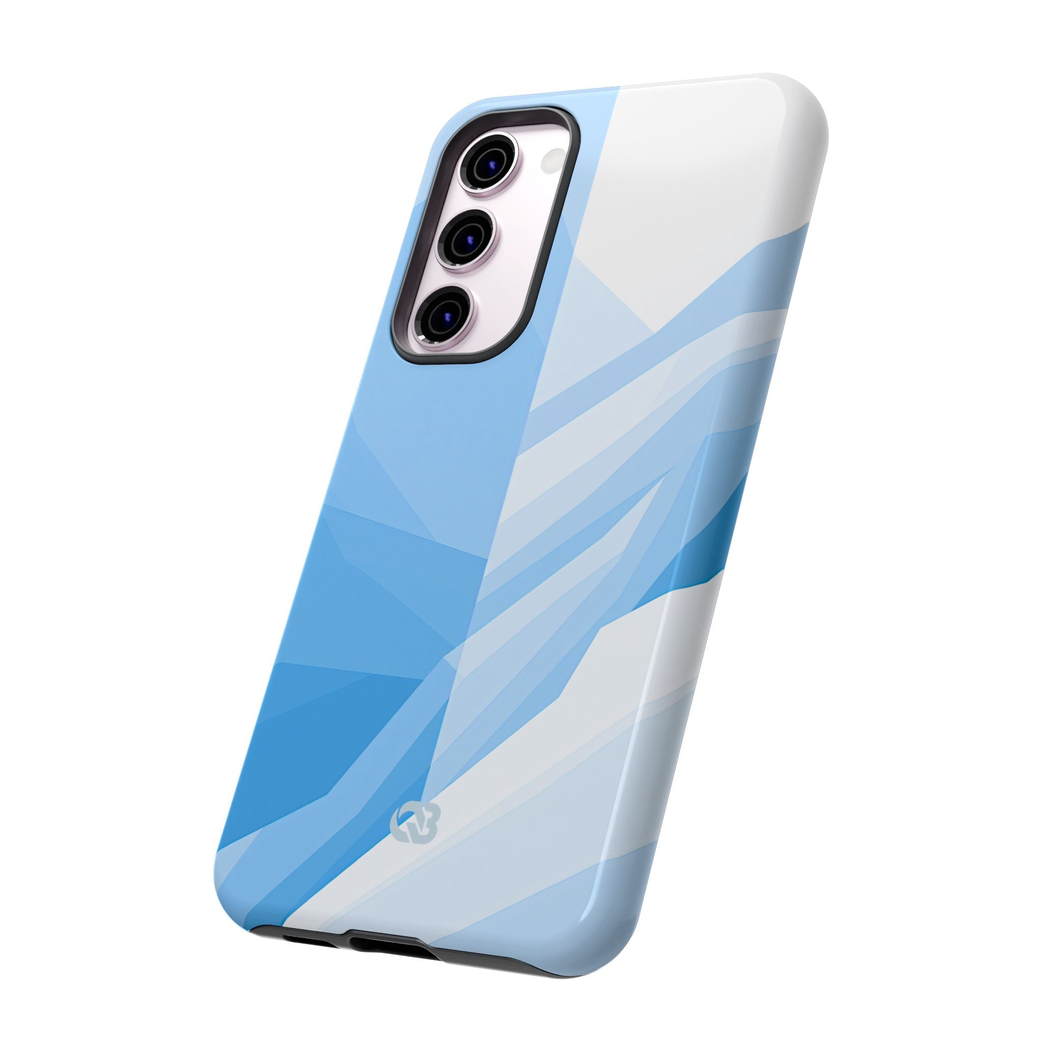 Blue Tough Phone Case for Samsung - Arctic Glacial Ridge