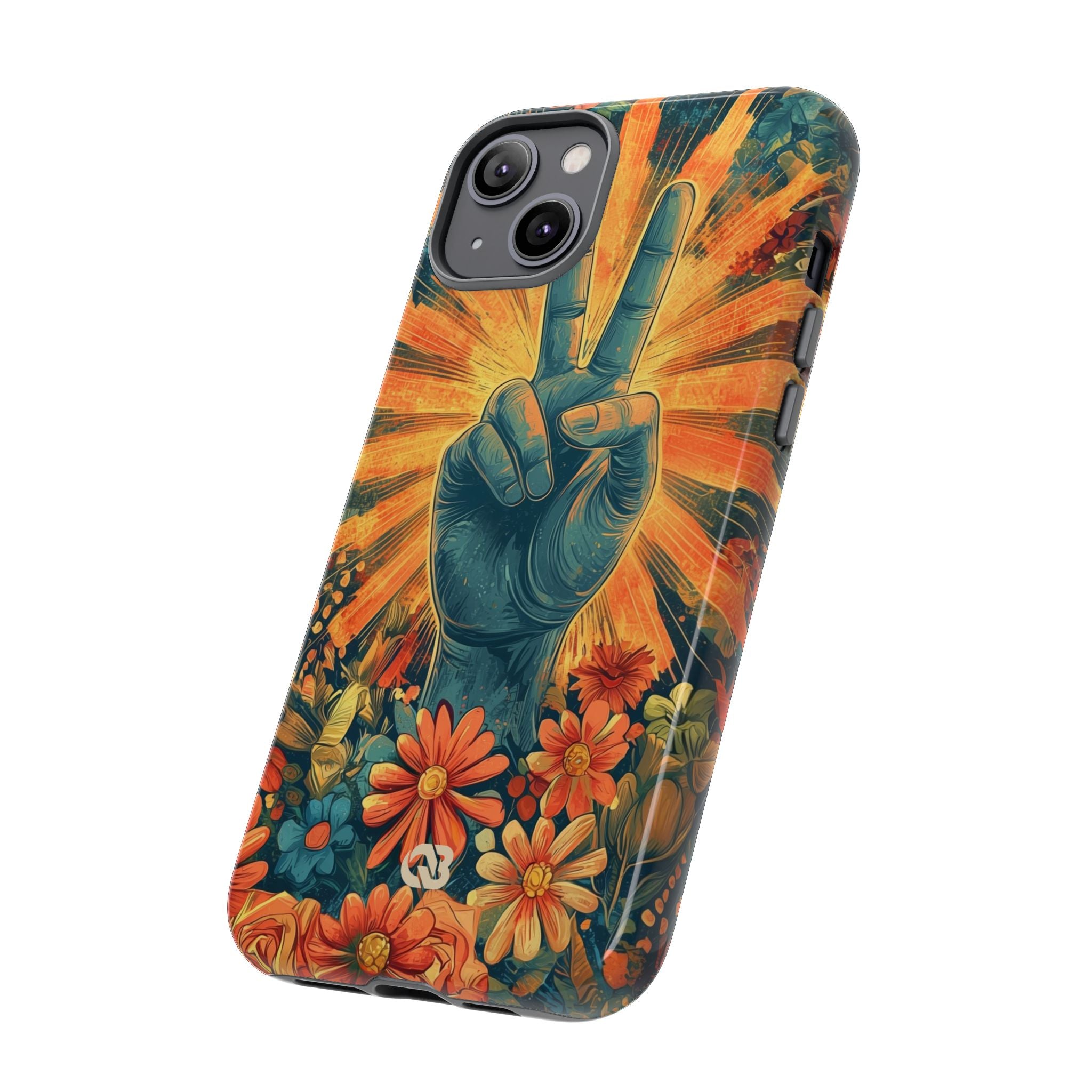Radiant Peace Bloom · Tough Phone Case for iPhone