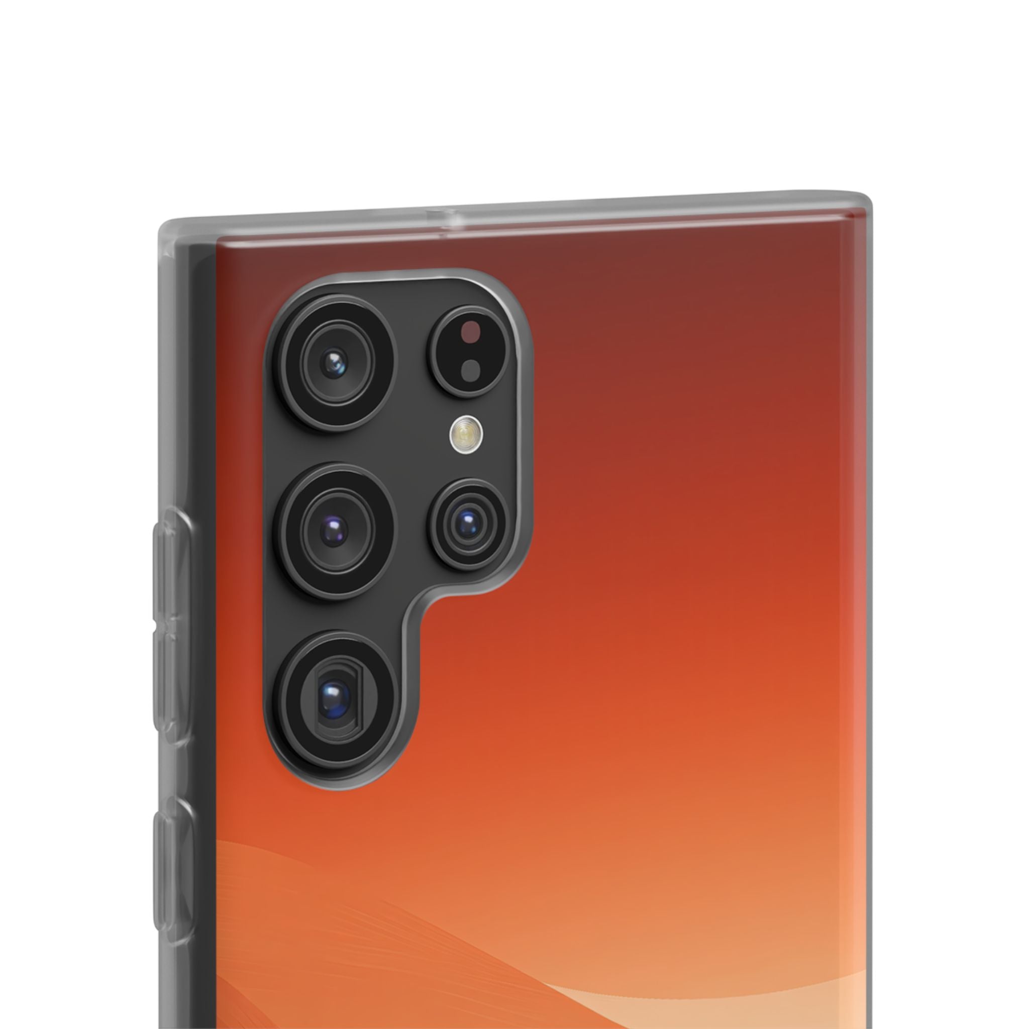 Orange Lite Phone Case for Samsung - Crimson Dune Gradient