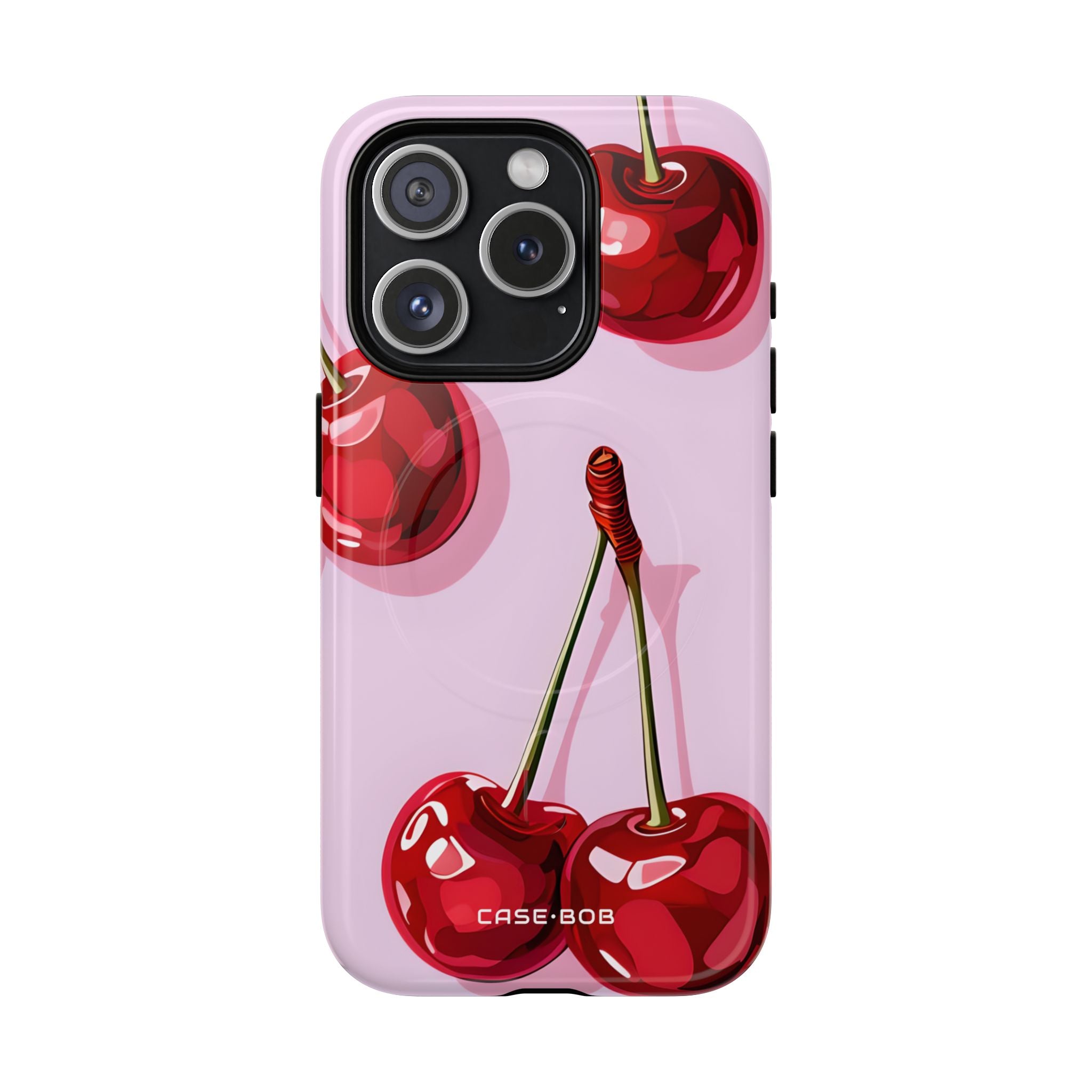 Glossy Cherry Burst iPhone 15 Pro Case - Tough+ - CASE•BOB
