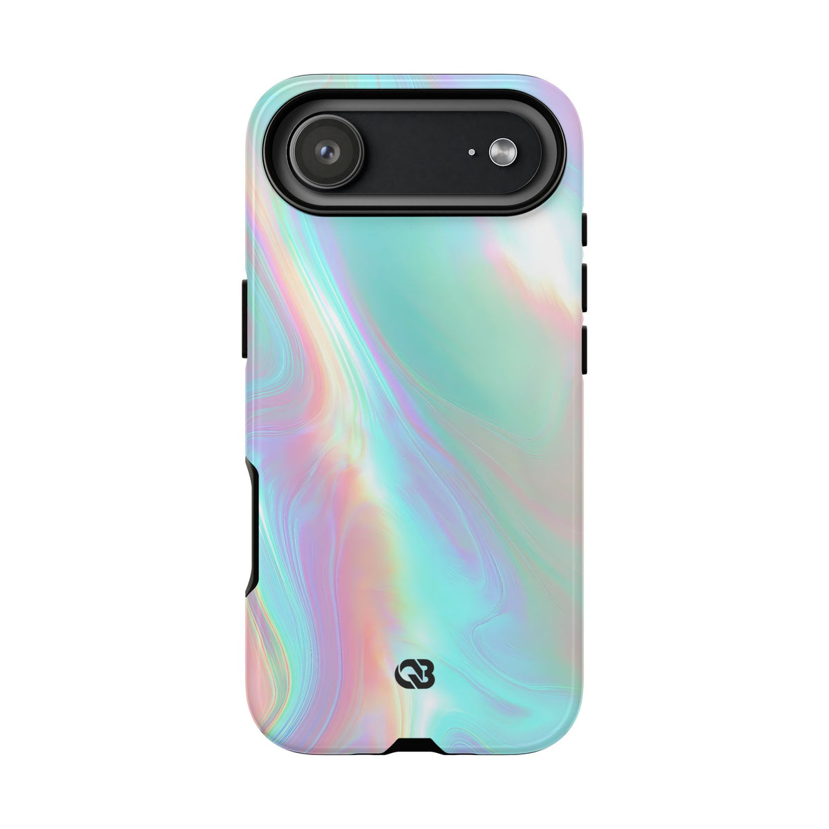Prismatic Liquid Light · Tough Phone Case for iPhone · Teal