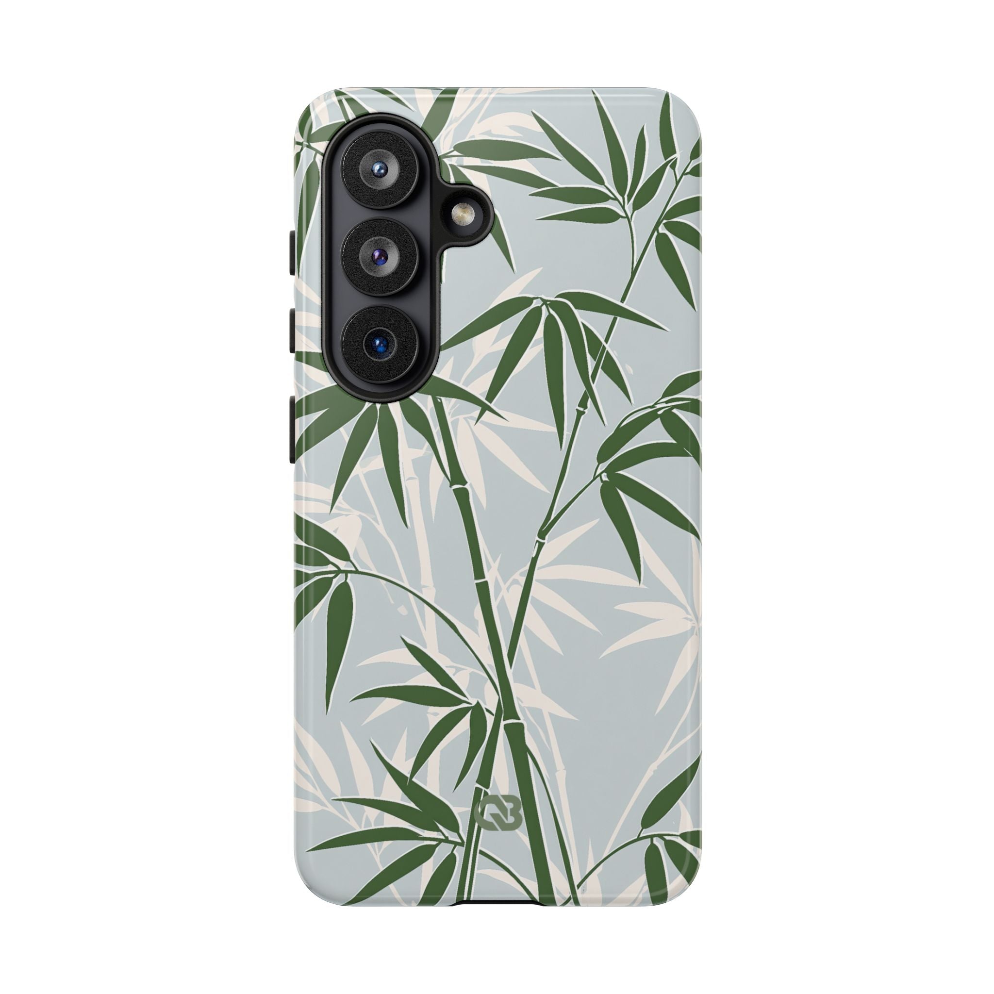 Green Tough Phone Case for Samsung - Kyoto Bamboo Canopy