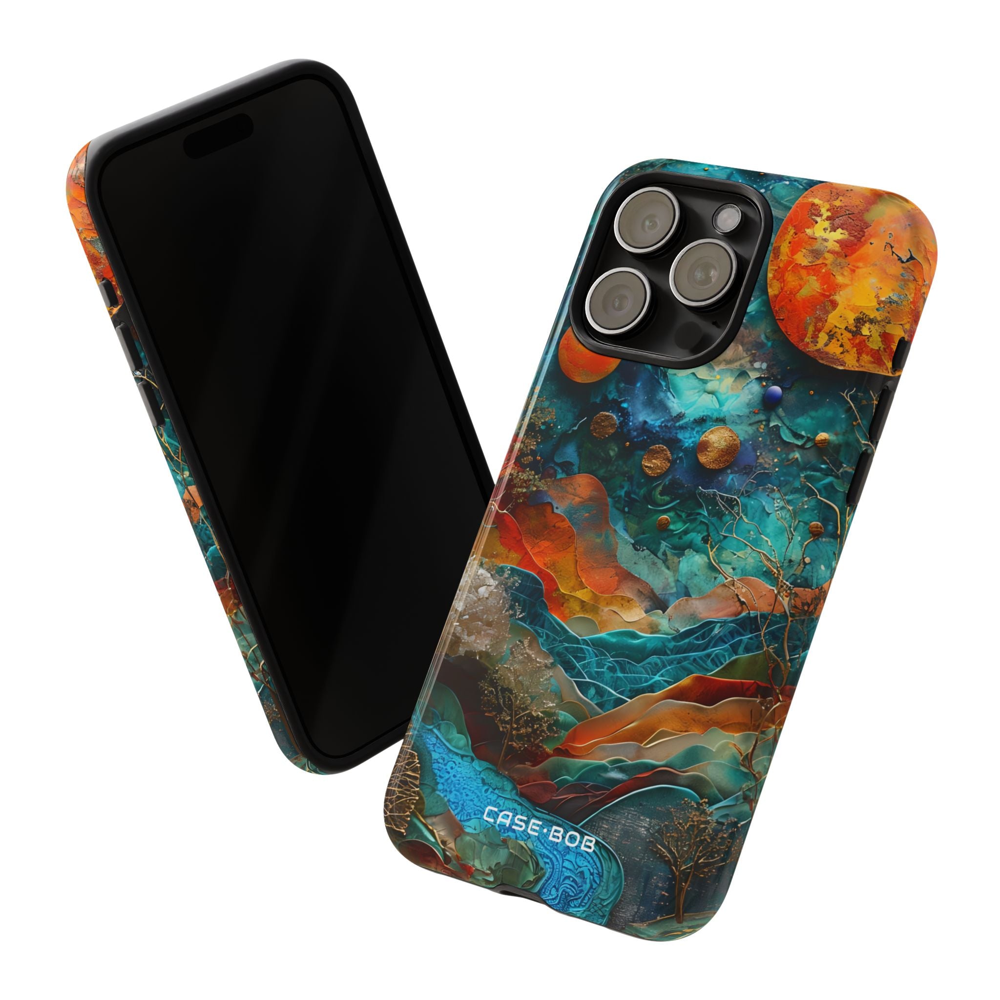 Celestial Ember iPhone 15 Pro Max Case - Tough