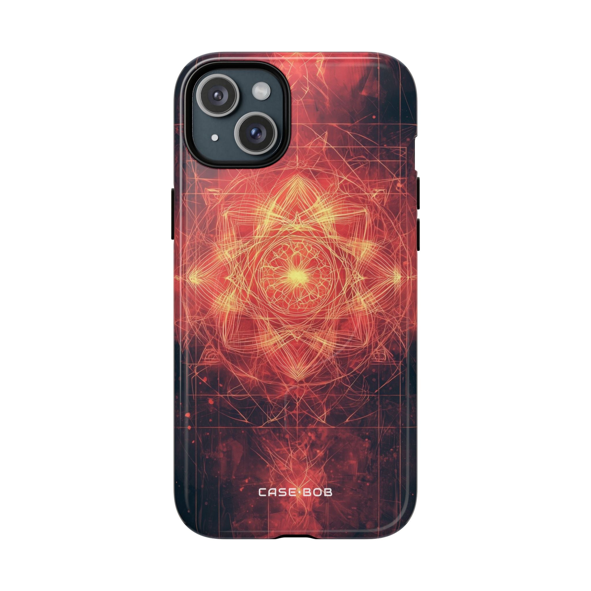 Strahlendes Mandala iPhone 15 Plus Case - Tough+