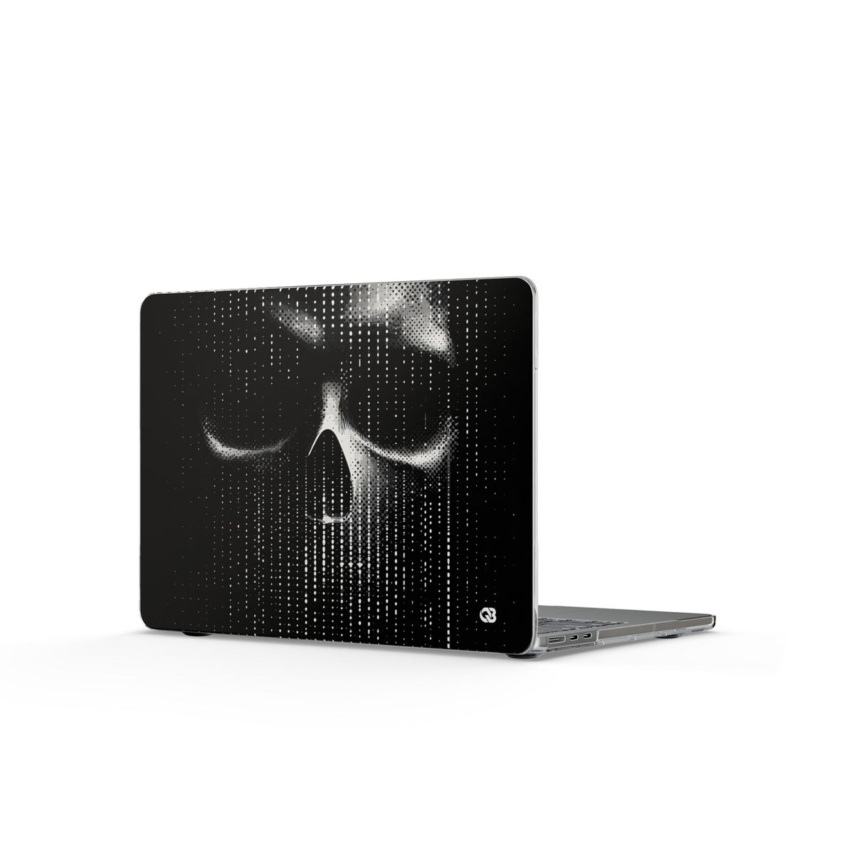 Raster Phantom · Clear Hard Case for MacBook · Black