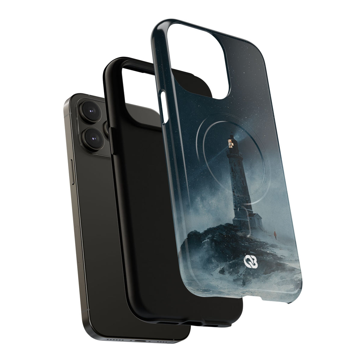 Nordic Coastal Beacon · Tough 2.0 Magnetic Phone Case for iPhone · Blue